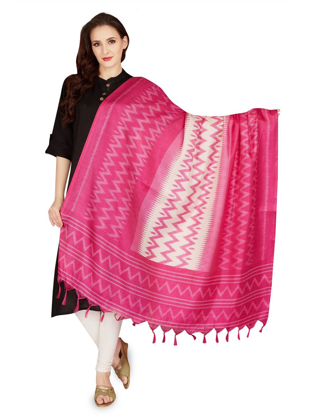 Rani Saahiba Printed Art Silk Dupatta-picture-44