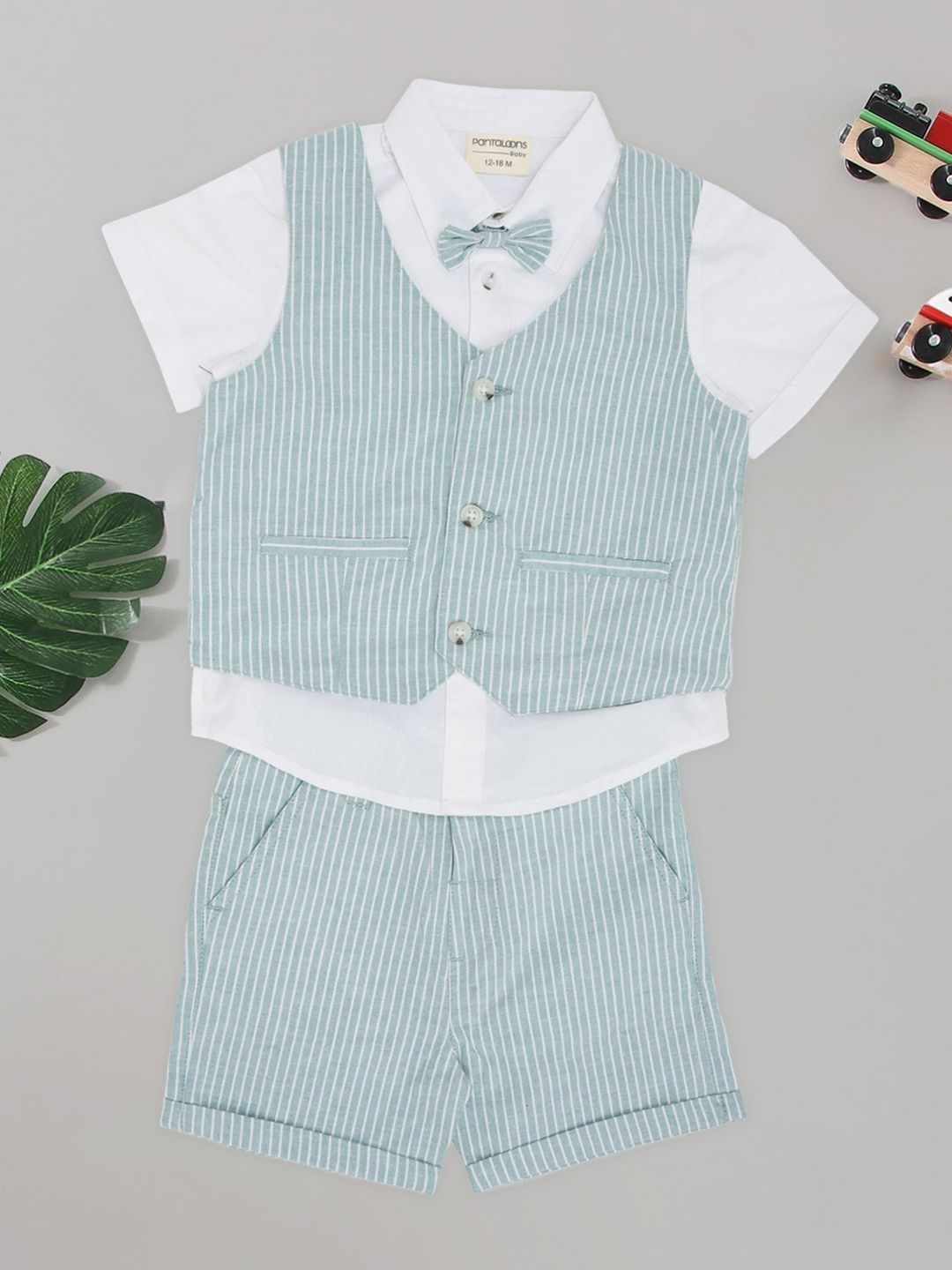 Pantaloons Baby Boys Shirt with Shorts-image-27