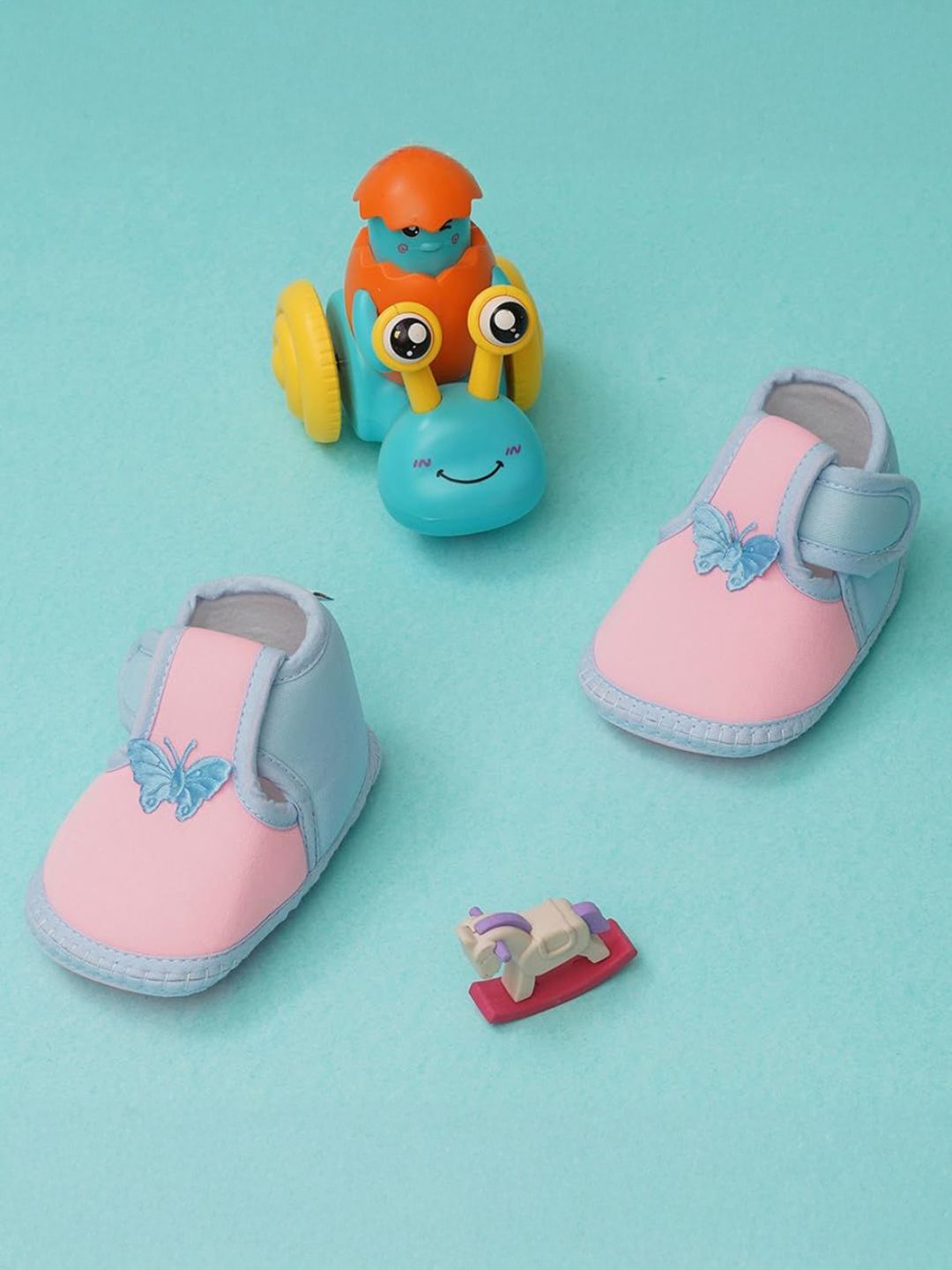 NESKA MODA Girls Cotton Booties-picture-32