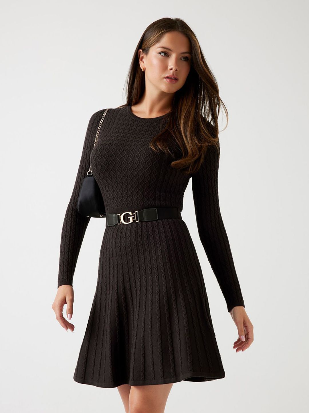GUESS Fit & Flare Dress-picture-30