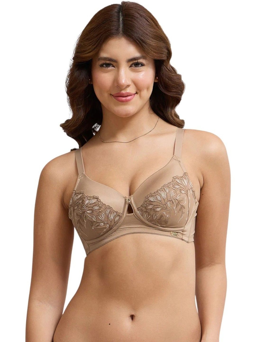 Amante Floral Bra Full Coverage Lightly Padded-picture-12