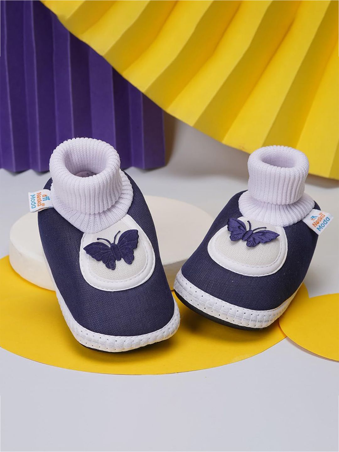 NESKA MODA Girls Cotton Booties-picture-31