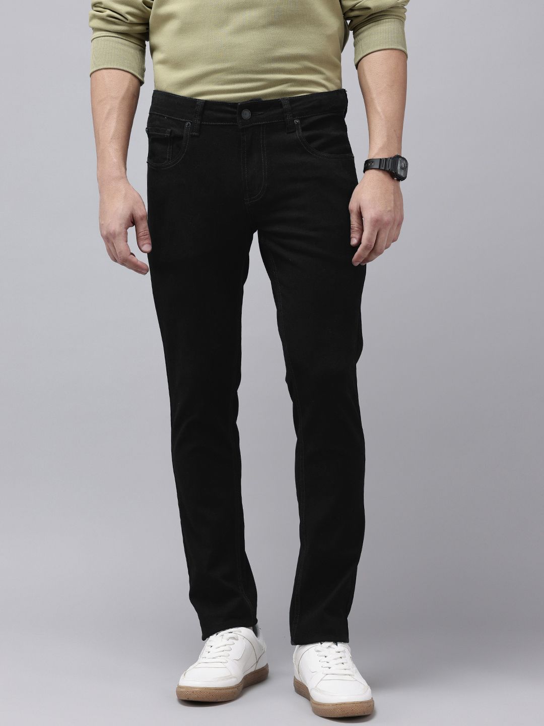 SPYKAR Men Skinny Slim Fit Low-Rise Stretchable Jeans-picture-34