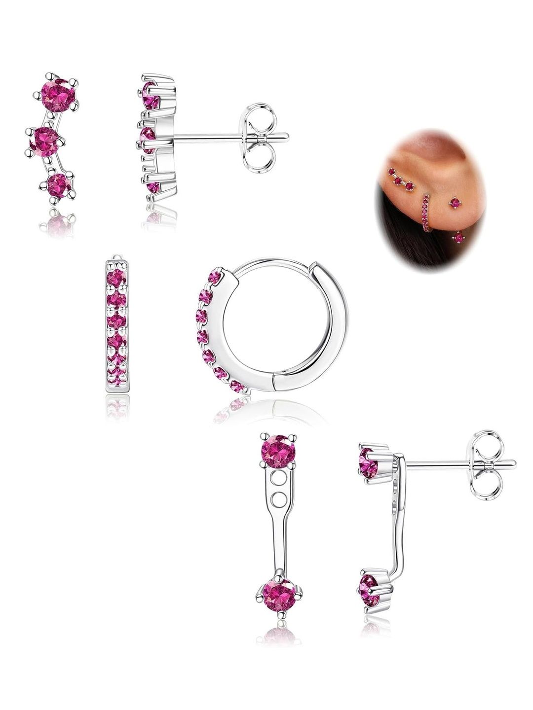 VAMA Geometric Hoop Earrings-picture-47