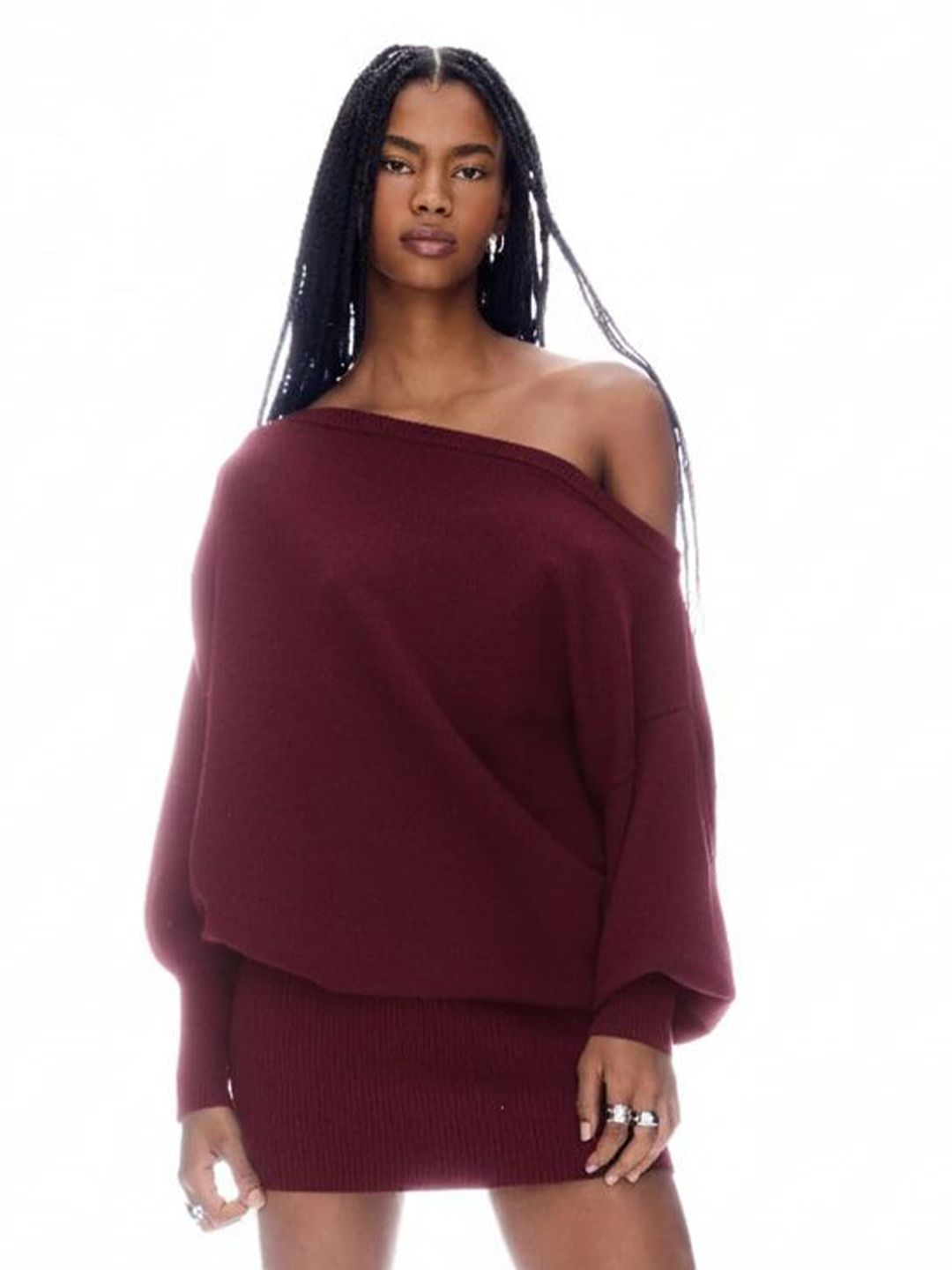 Pookiie Off-Shoulder Bodycon Mini Dress-picture-12