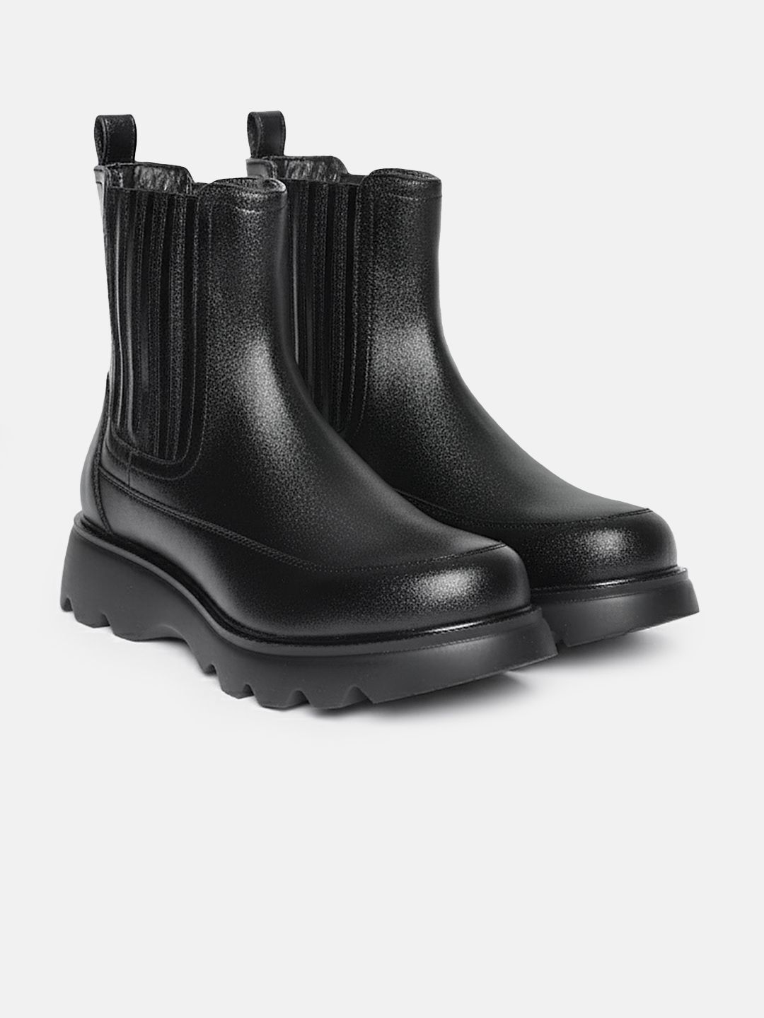 The Roadster Life Co. Women Flatform Heels Chunky Boots-picture-53