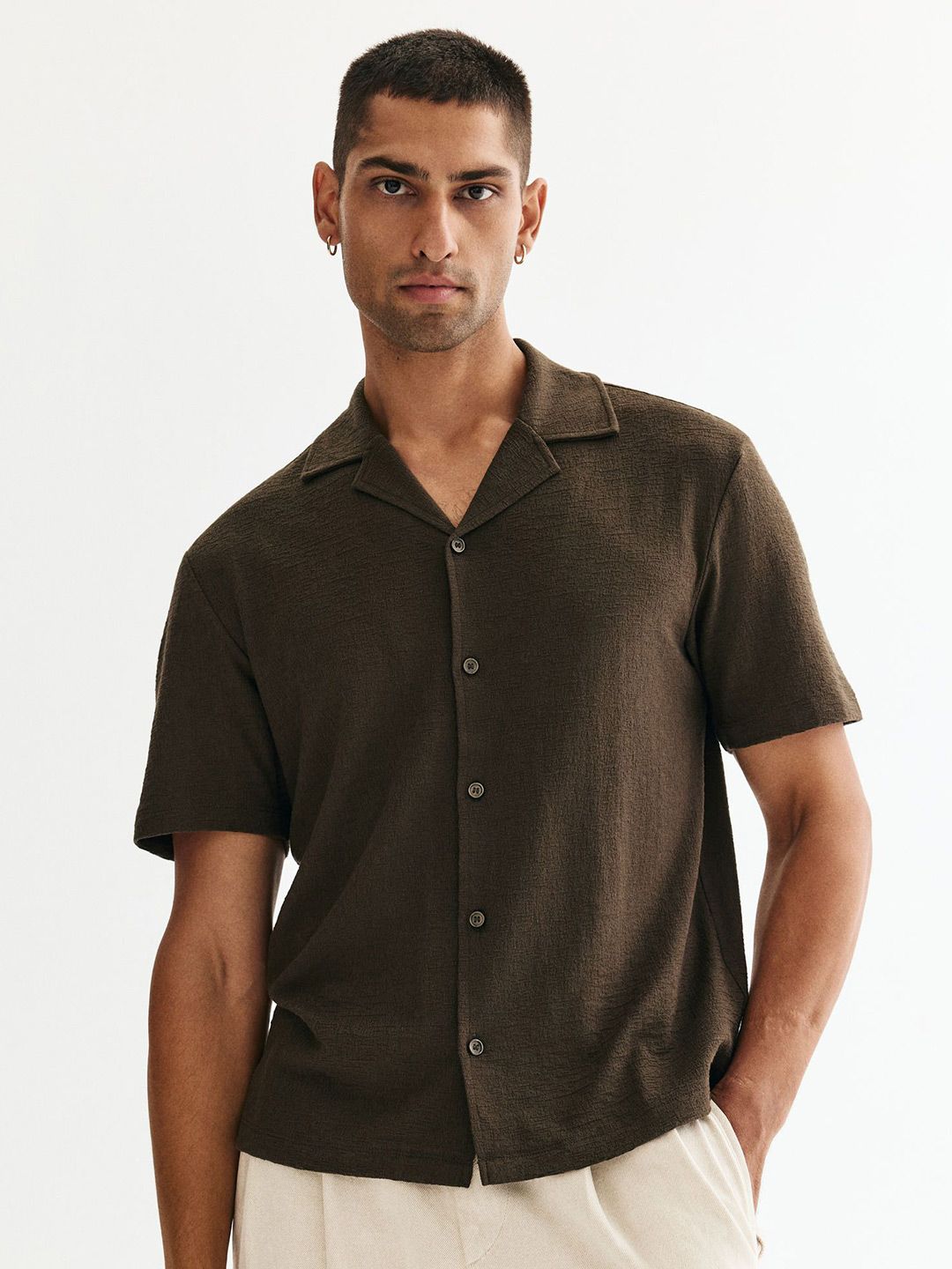 H&M Regular Fit Jersey Resort Shirt-picture-28