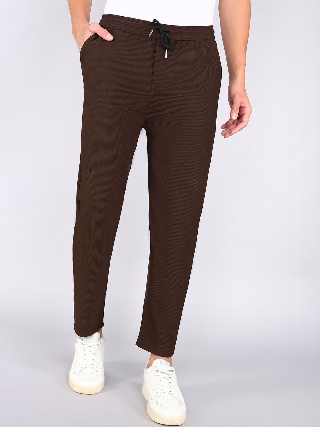 Flicfol Men Original Mid-Rise Cotton Regular Trousers-picture-45