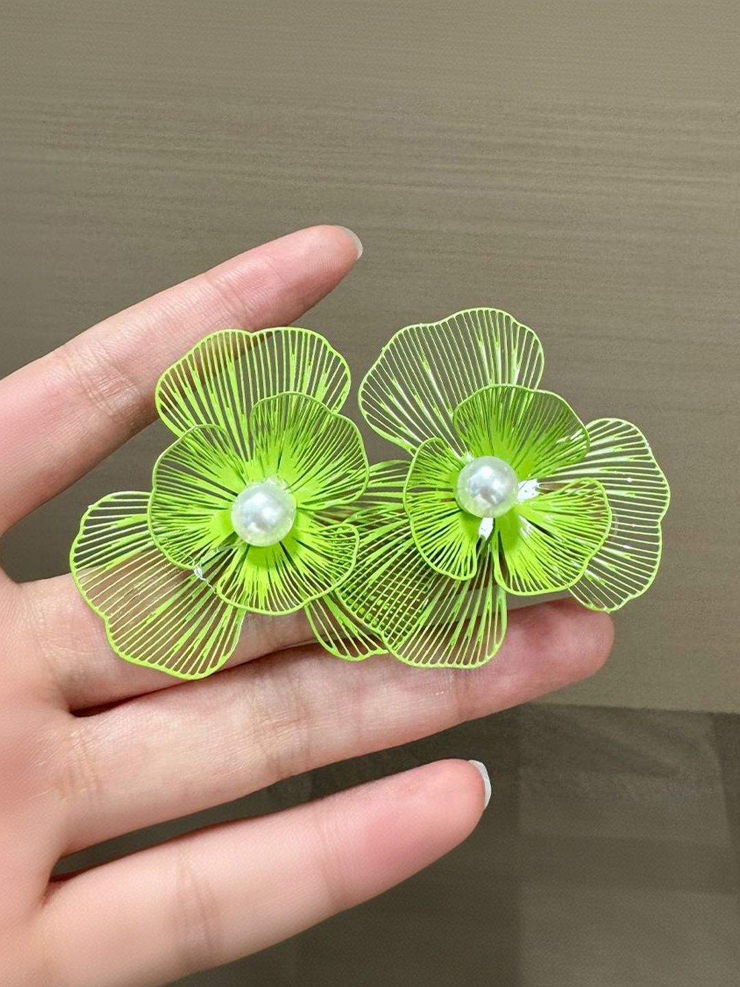 StyleCast x Revolte Floral Drop Earrings-picture-36