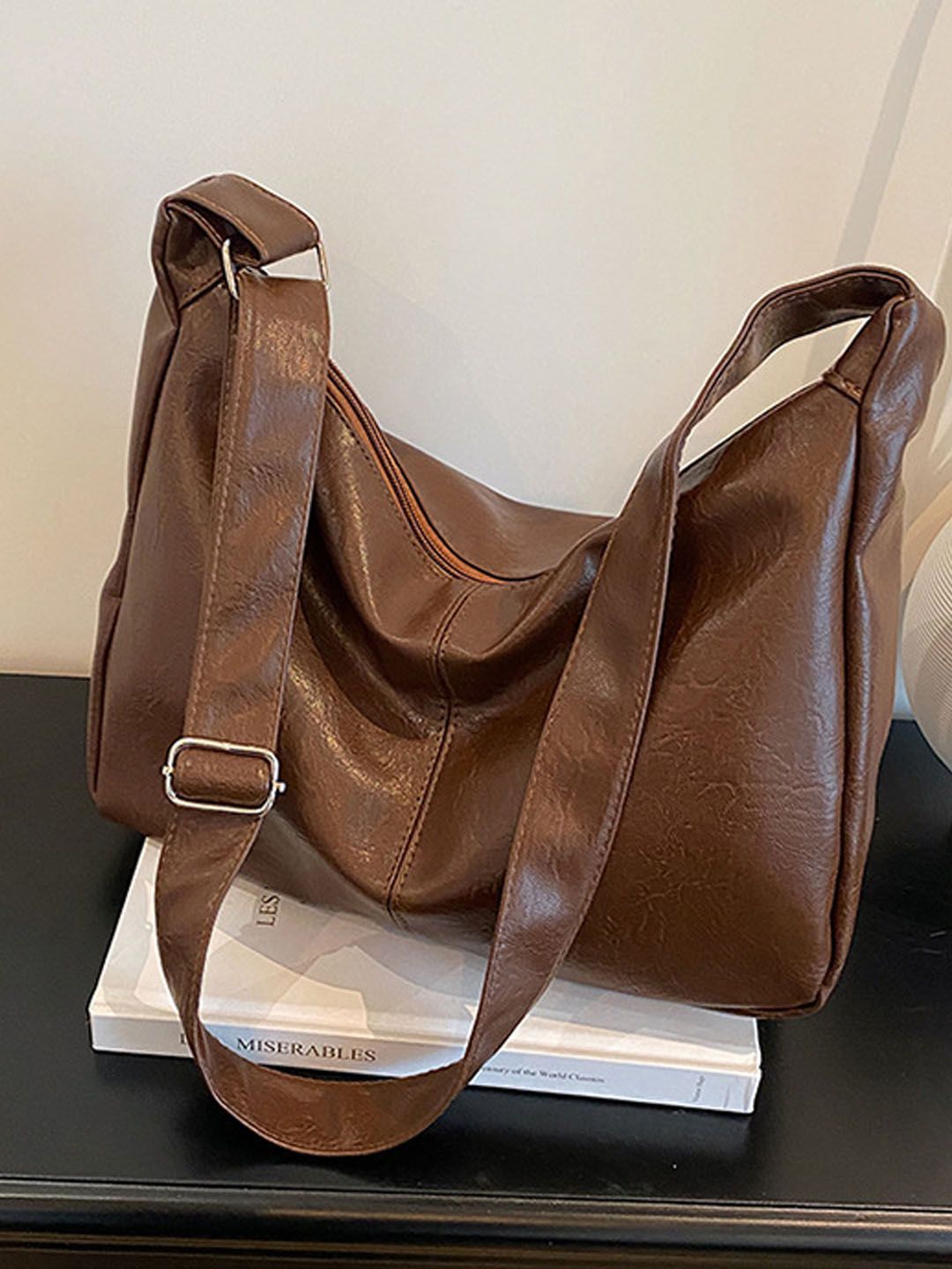 StyleCast PU Half Moon Shoulder Bag-picture-22