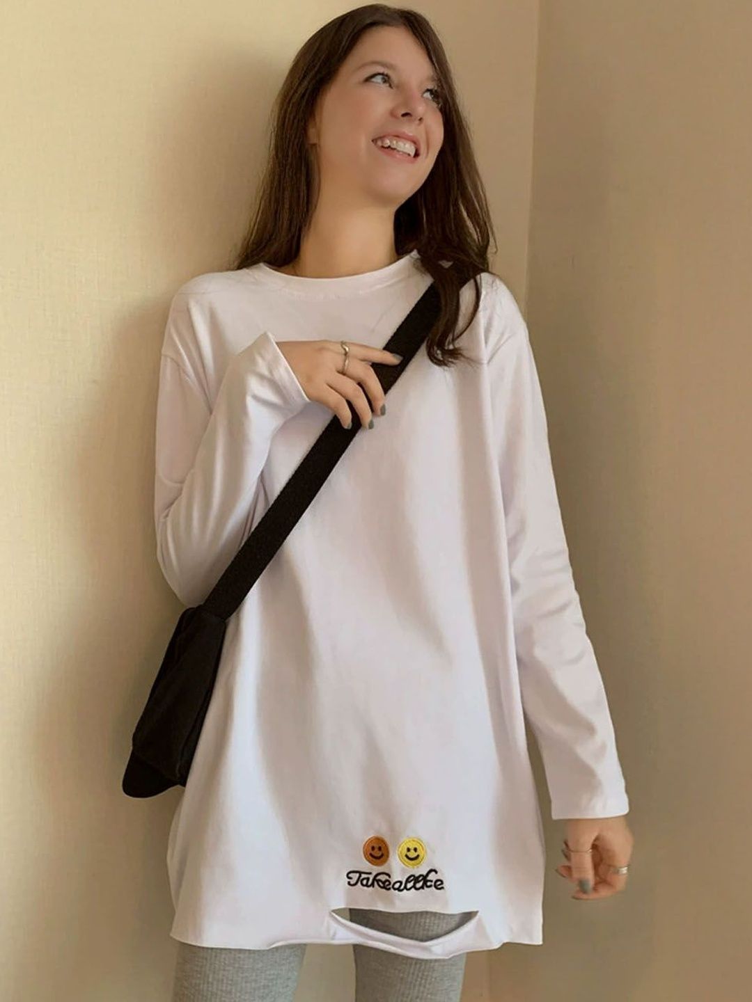 StyleCast Women Drop-Shoulder Sleeves T-shirt-picture-39