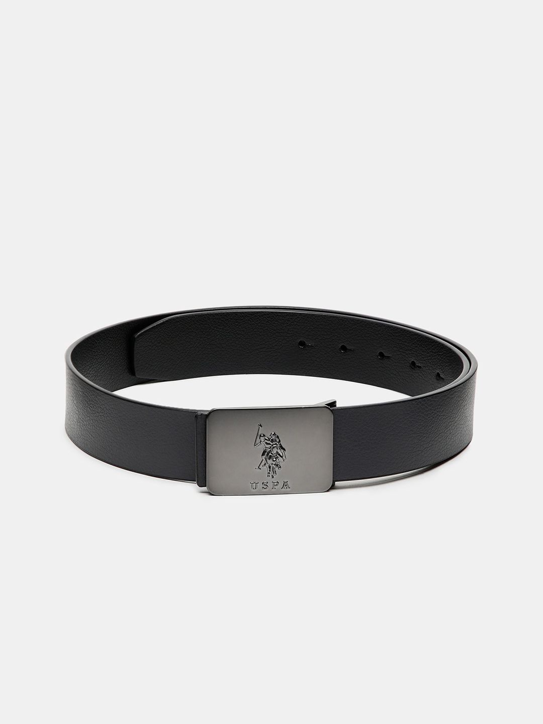 U.S. Polo Assn. Men Textured Leather Belt-picture-47