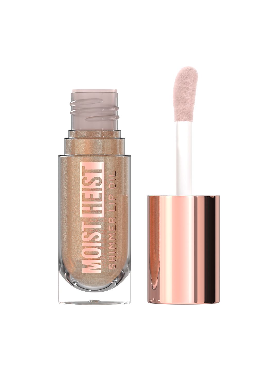 SWISS BEAUTY Moist Heist Shimmer Lip Oil 4.8g - Nude Flash-image-14