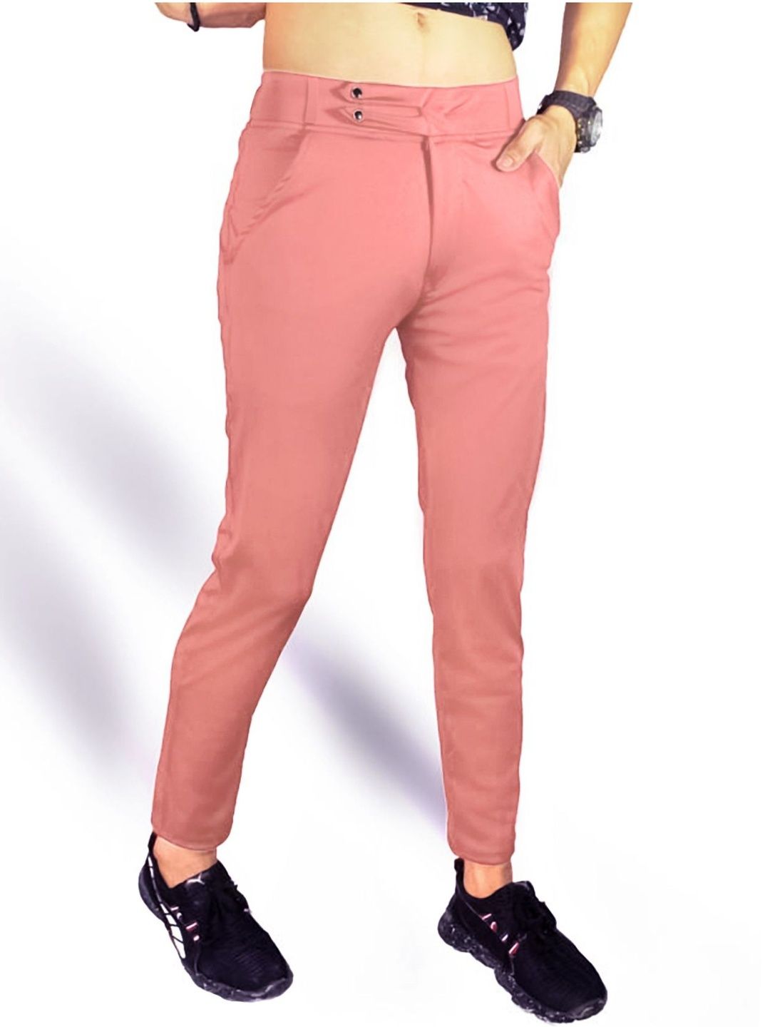 Veltick Men Slim Fit Trousers-picture-26