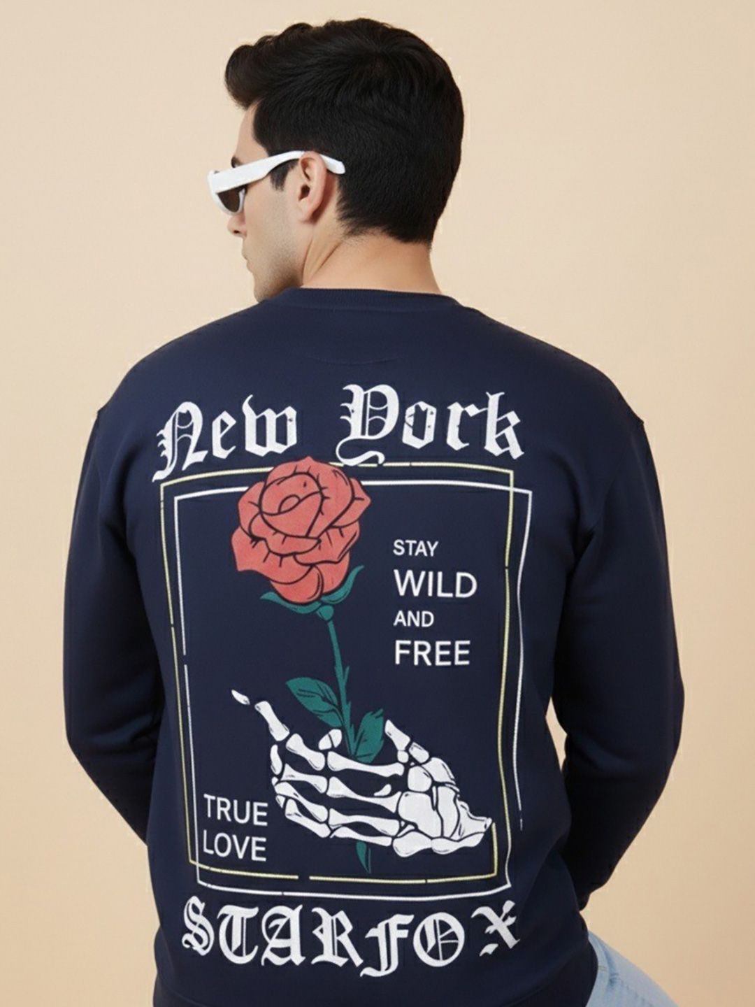 STARFOX Men Graphic Printed Round Neck Long Sleeves Pullover Sweatshirt-picture-47