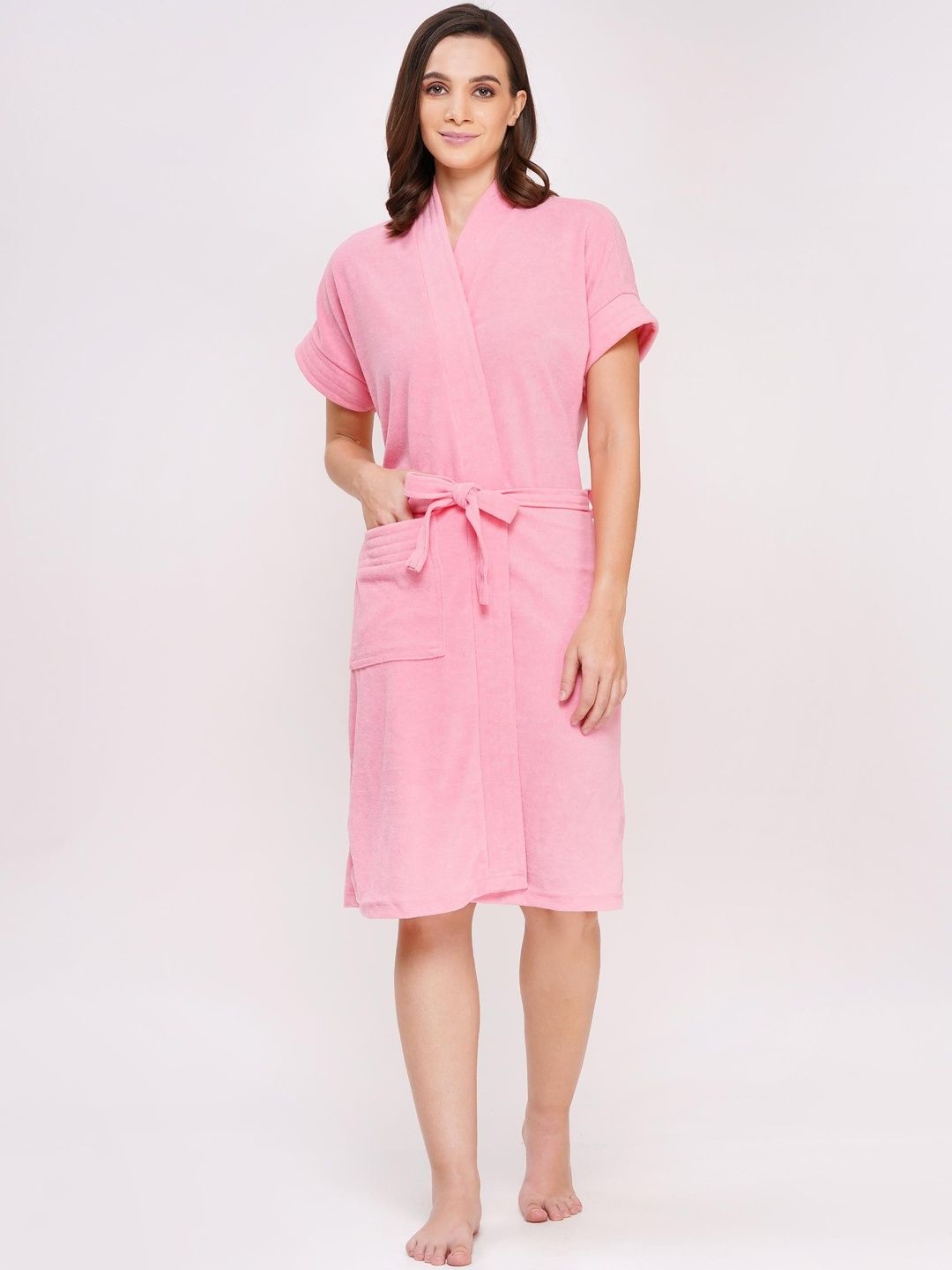 POORAK Shawl Collar Bath Robe-picture-25