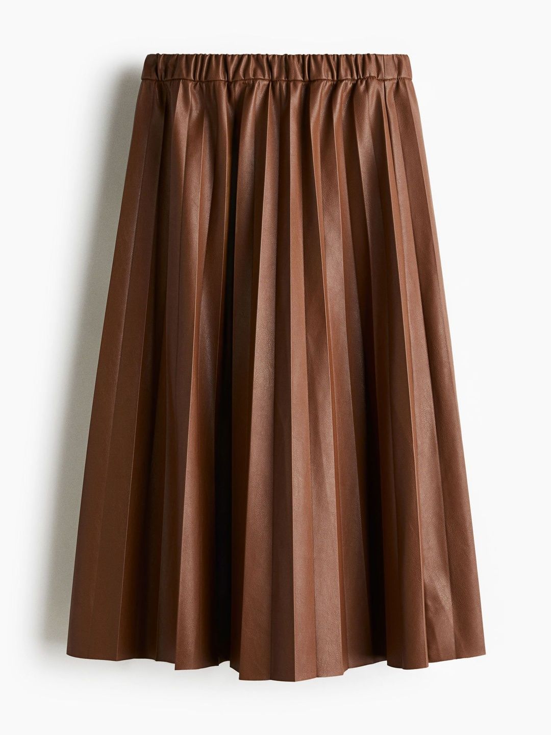 H&M Coated Pliss Skirt-picture-52