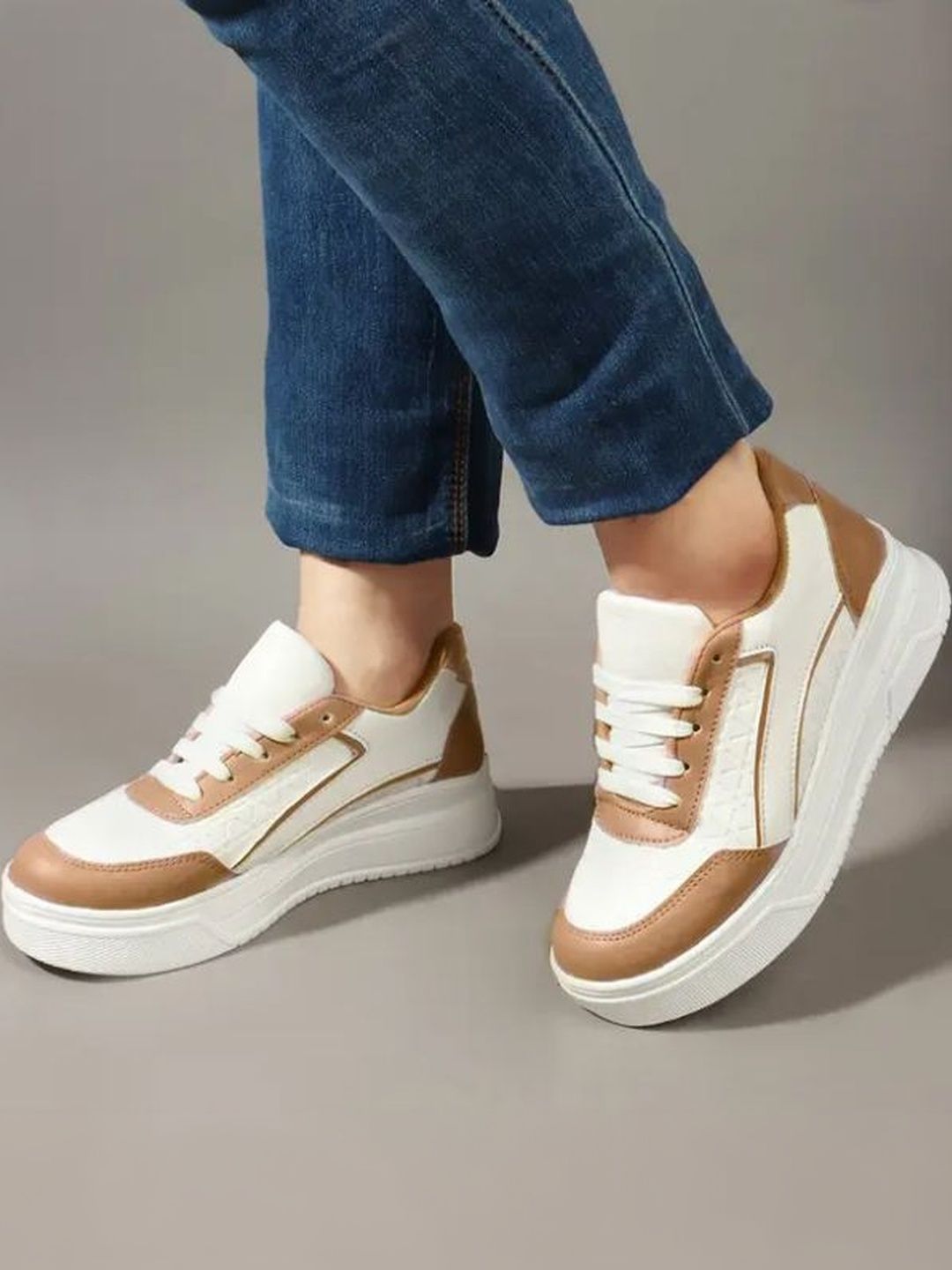 glitchez Women Textured Sneakers-image-24