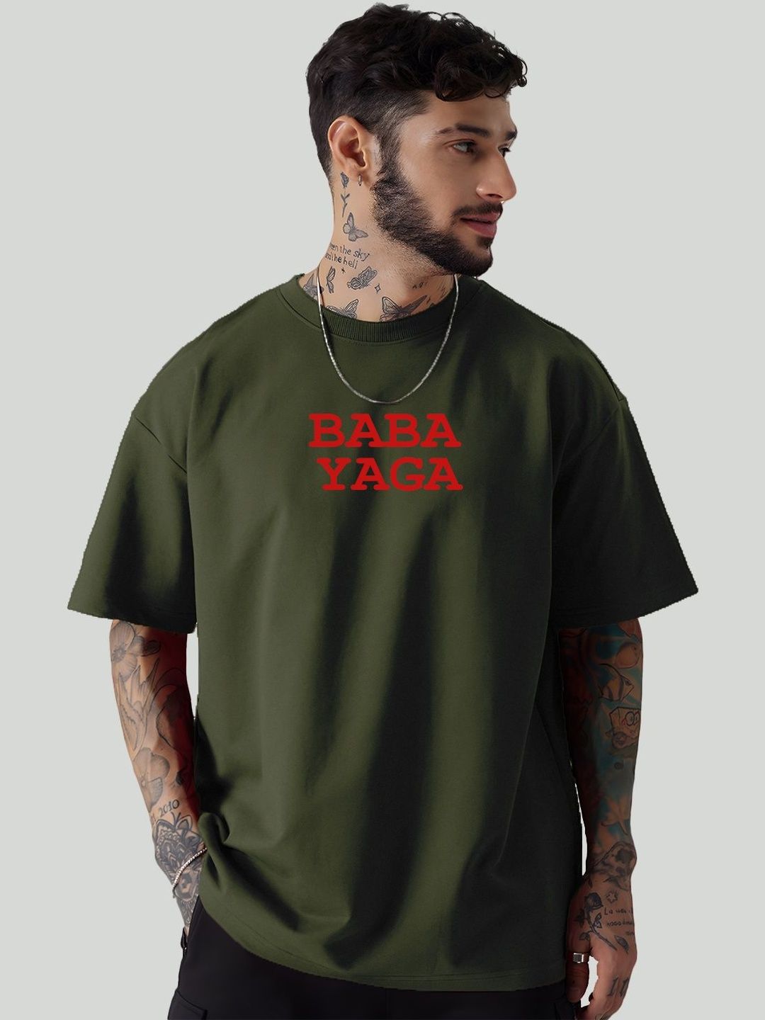 Force Men Printed Drop-Shoulder Sleeves T-shirt-picture-24