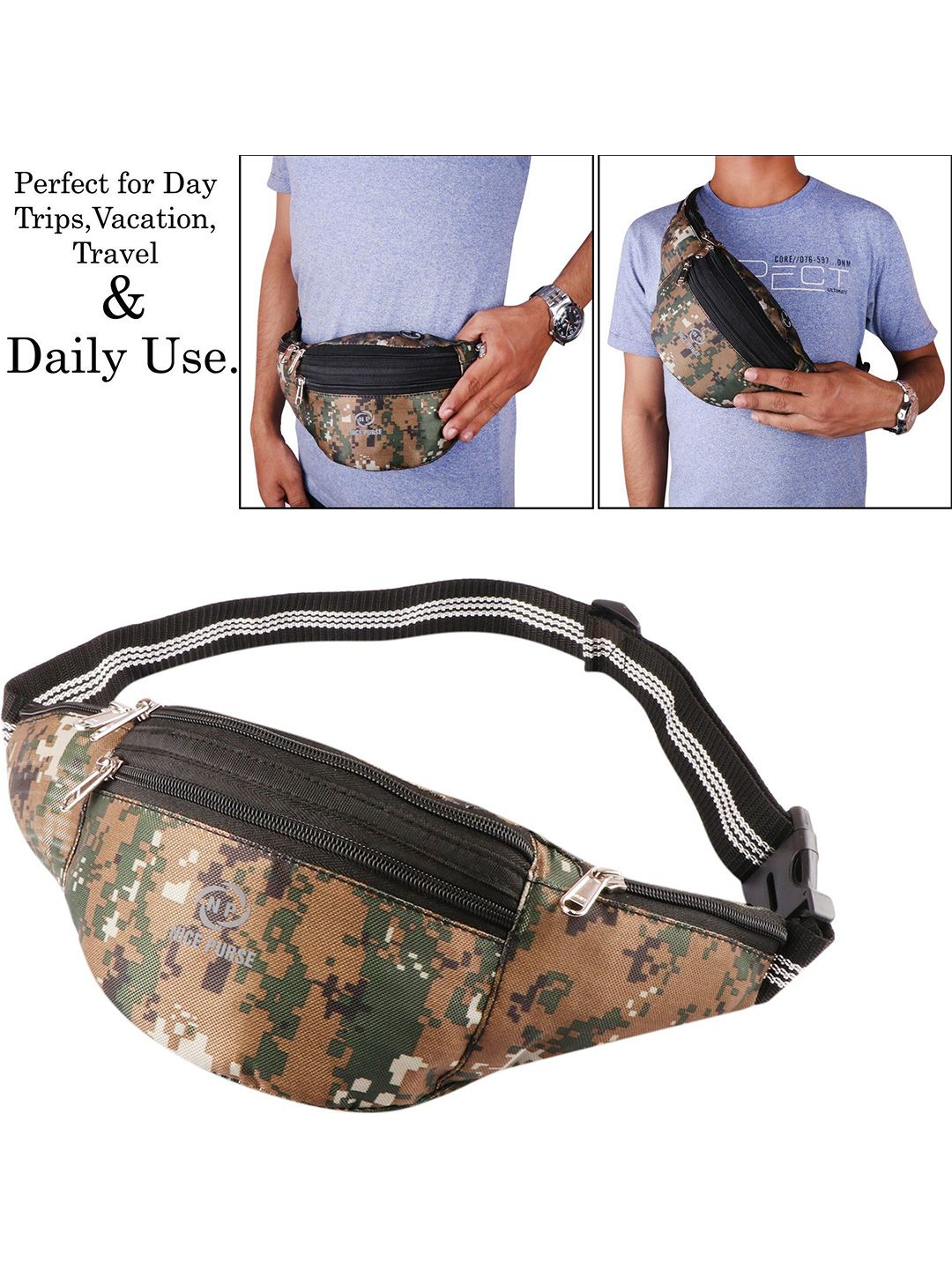 NICE PURSE Camouflage Printed Sling Bag-picture-1