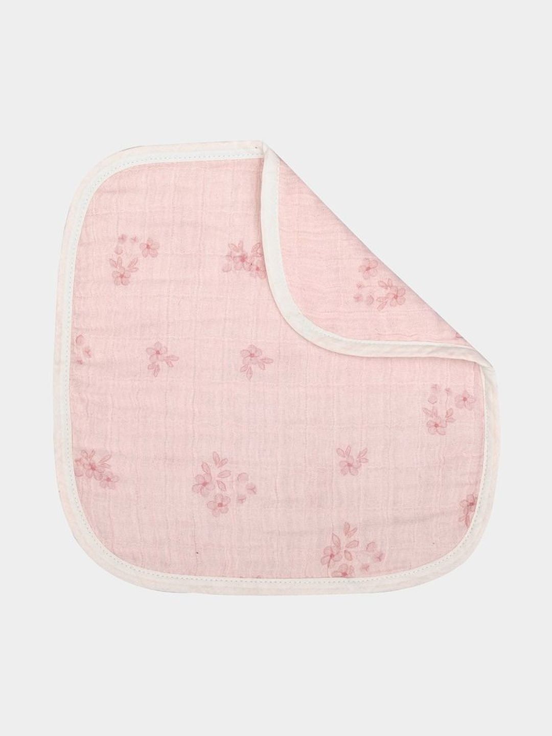 mothercare Girls Pack Of 3 Floral Printed Summer Muslin Wipes-picture-40
