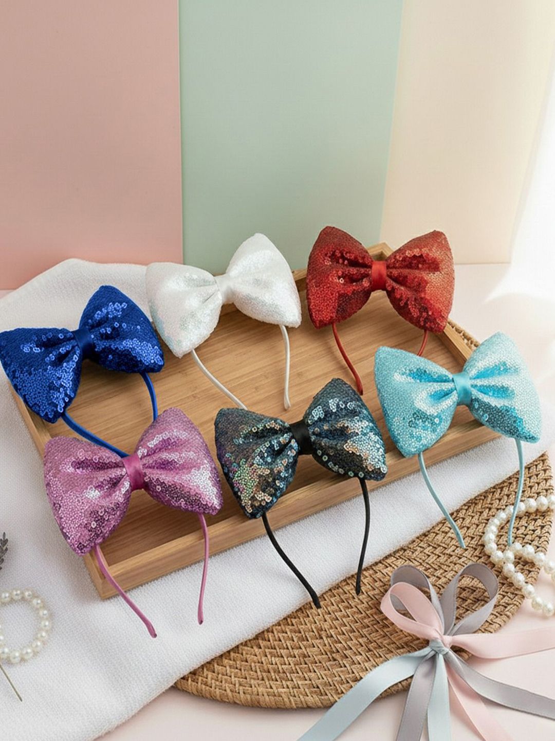 VAGHBHATT Women Set of 6 Hairband-picture-17