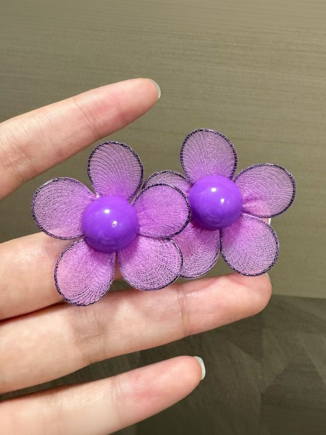 StyleCast x Revolte Floral Drop Earrings-image-25