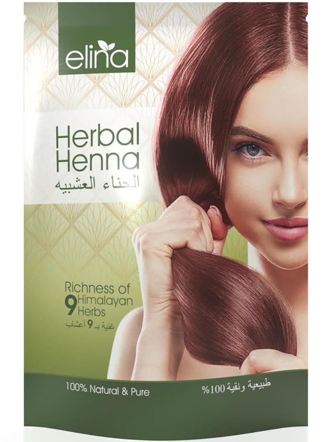 elina Herbal Henna Powder With 9 Rare Himalayan Herbs - 150 g-picture-4