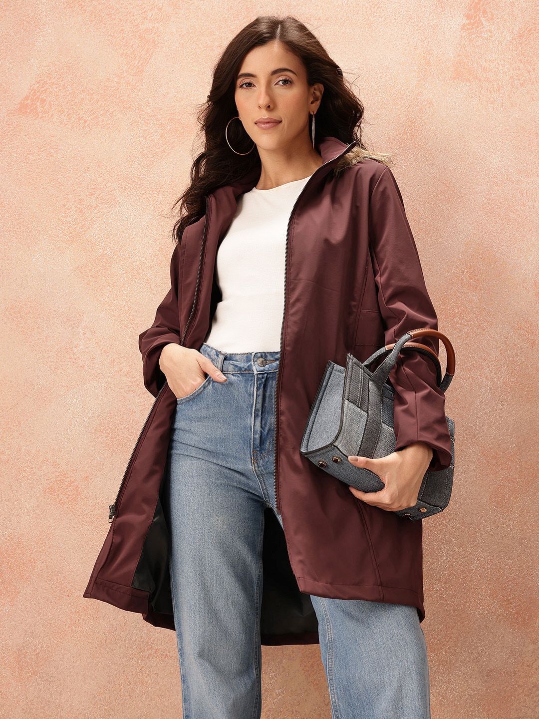 all about you Longline Hooded Parka Jacket-image-48