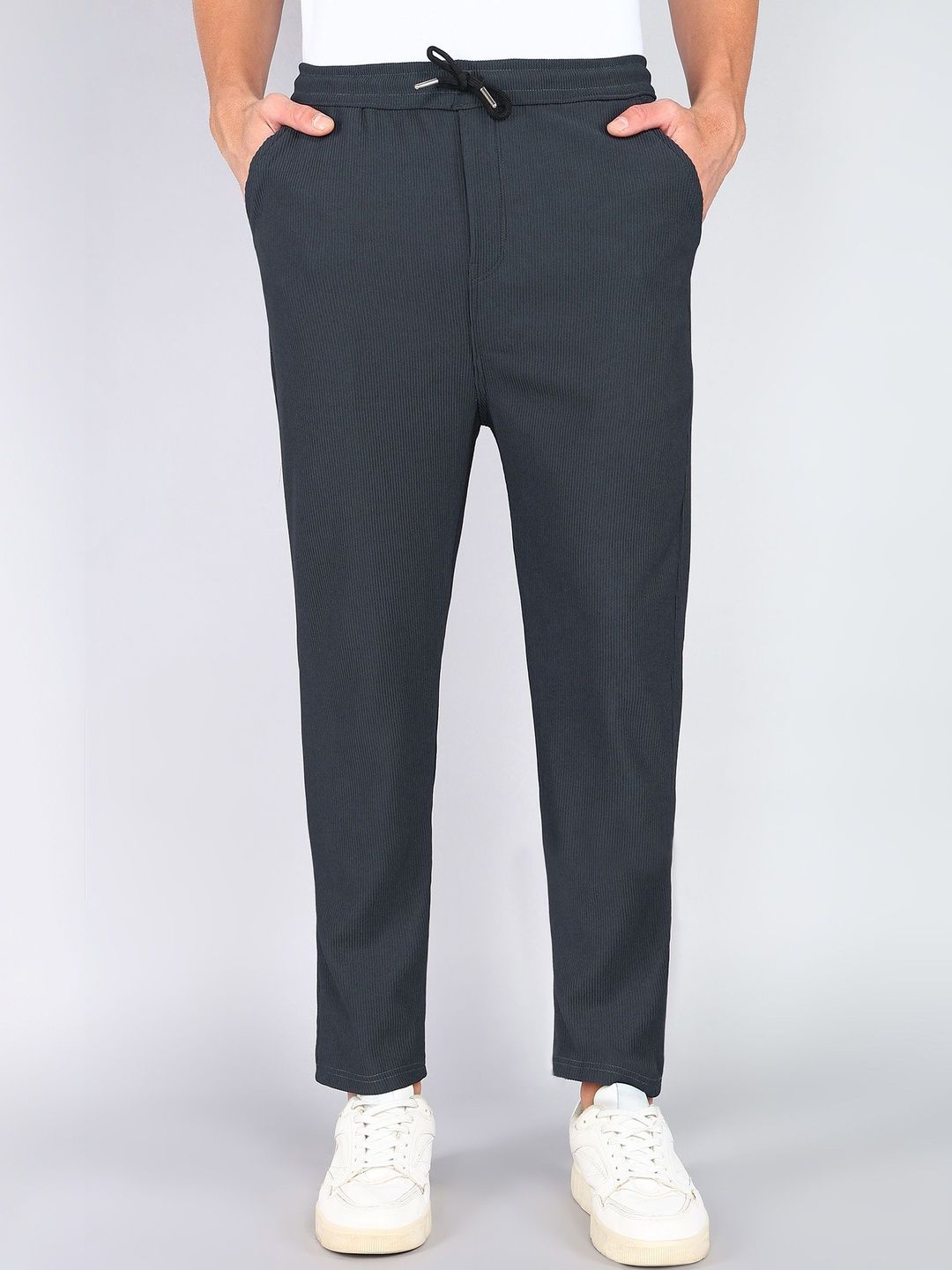 Flicfol Men Original Mid-Rise Cotton Regular Trousers-picture-55