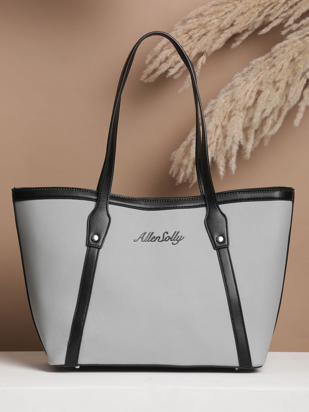 Allen Solly Woman PU Structured Tote Bag-picture-44