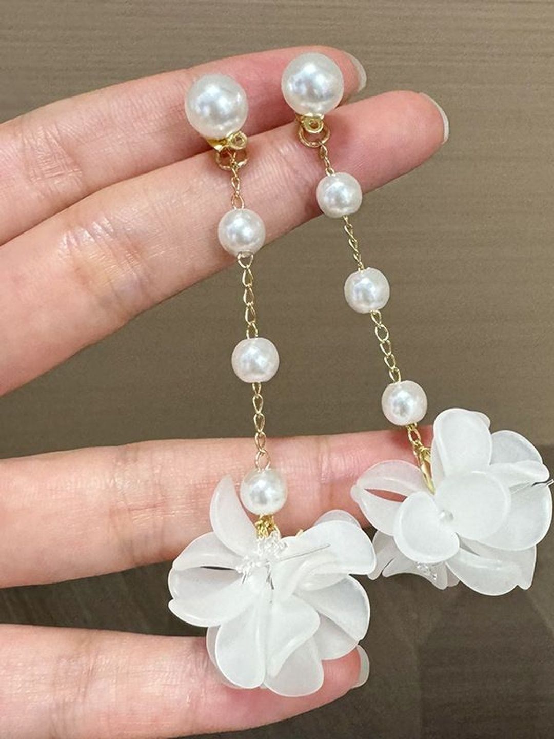 StyleCast x Revolte Floral Drop Earrings-picture-25