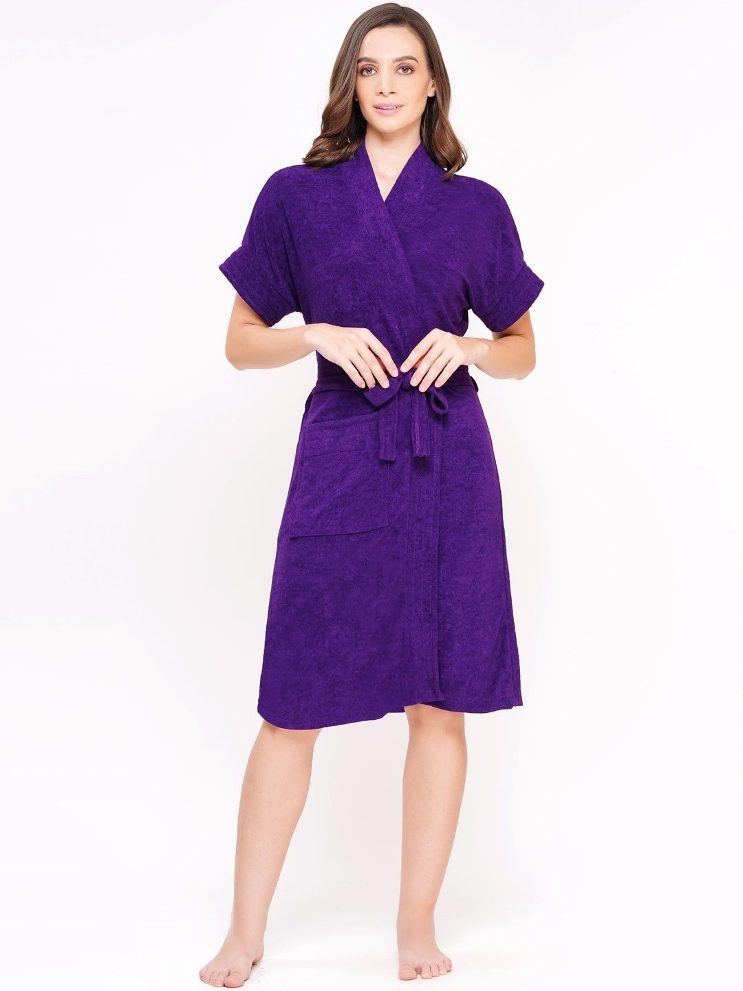POORAK Shawl Collar Bath Robe-picture-36