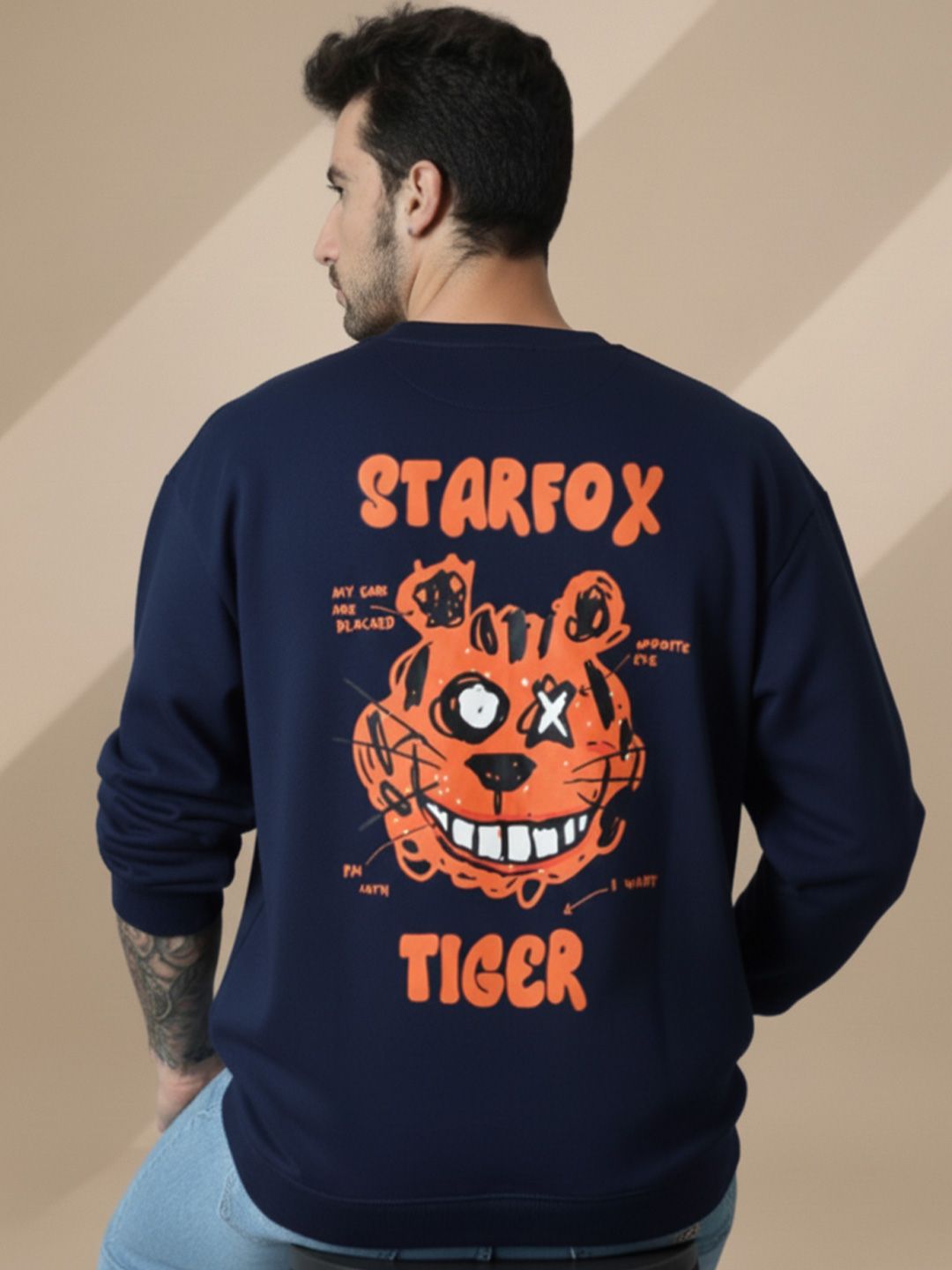 STARFOX Typography Printed Round Neck Long Sleeves Pullover Sweatshirt-picture-37