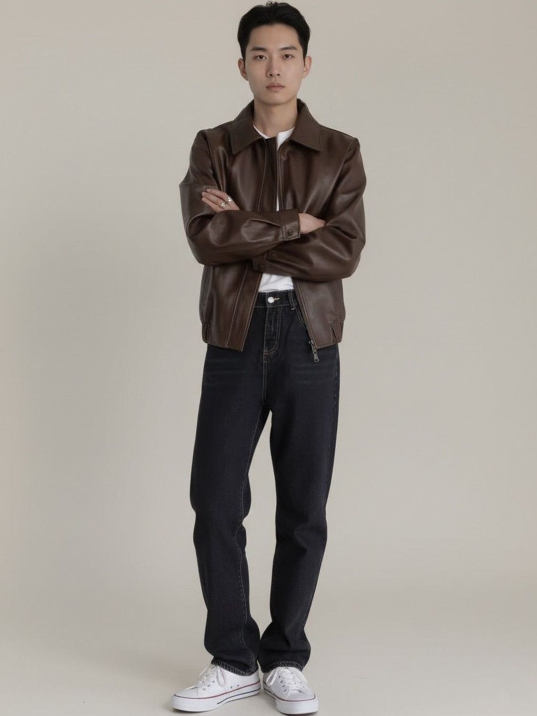 Mast & Harbour Men Leather Jacket-picture-10