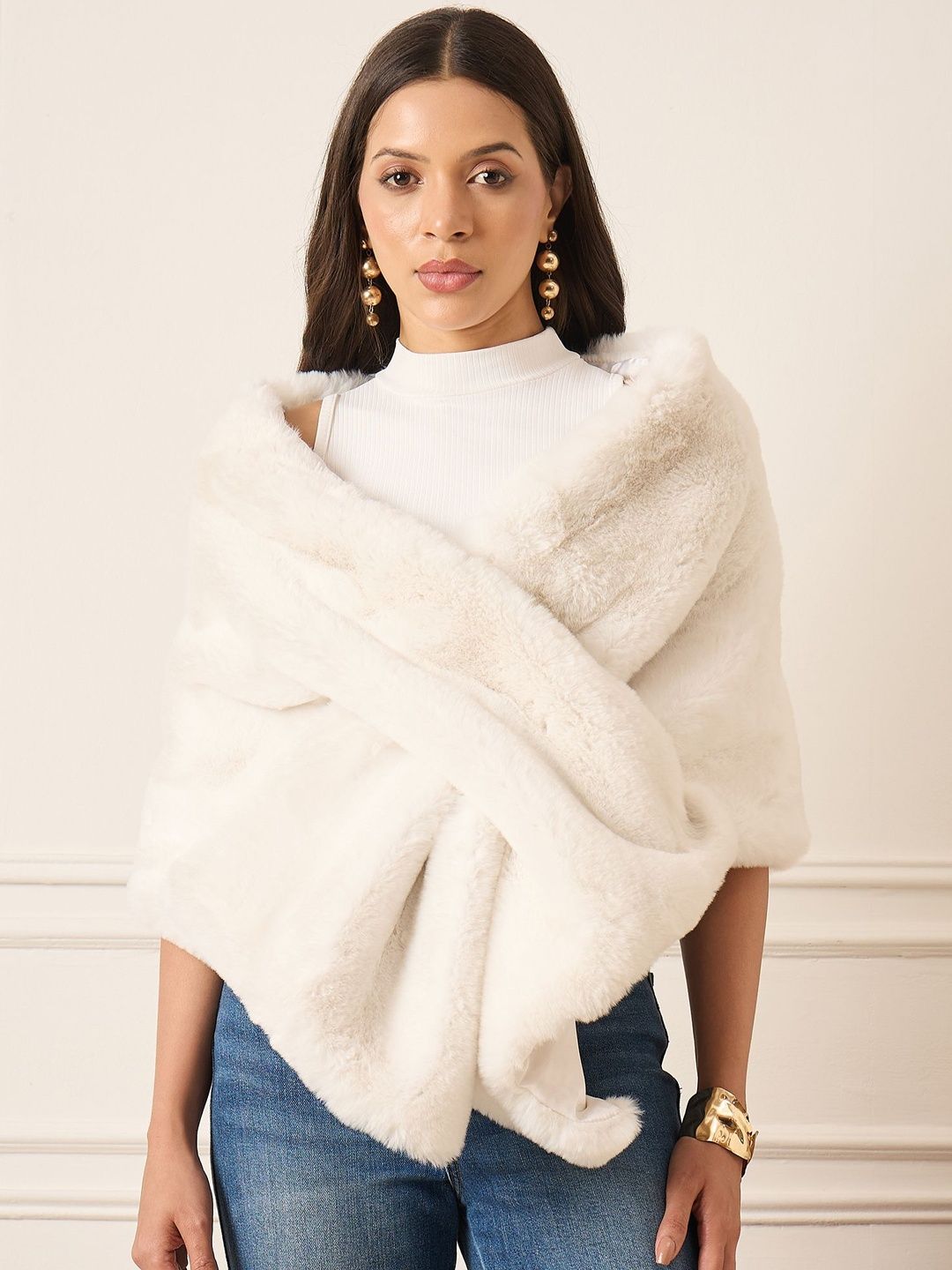 InWeave Fur Cape Shawl-picture-21