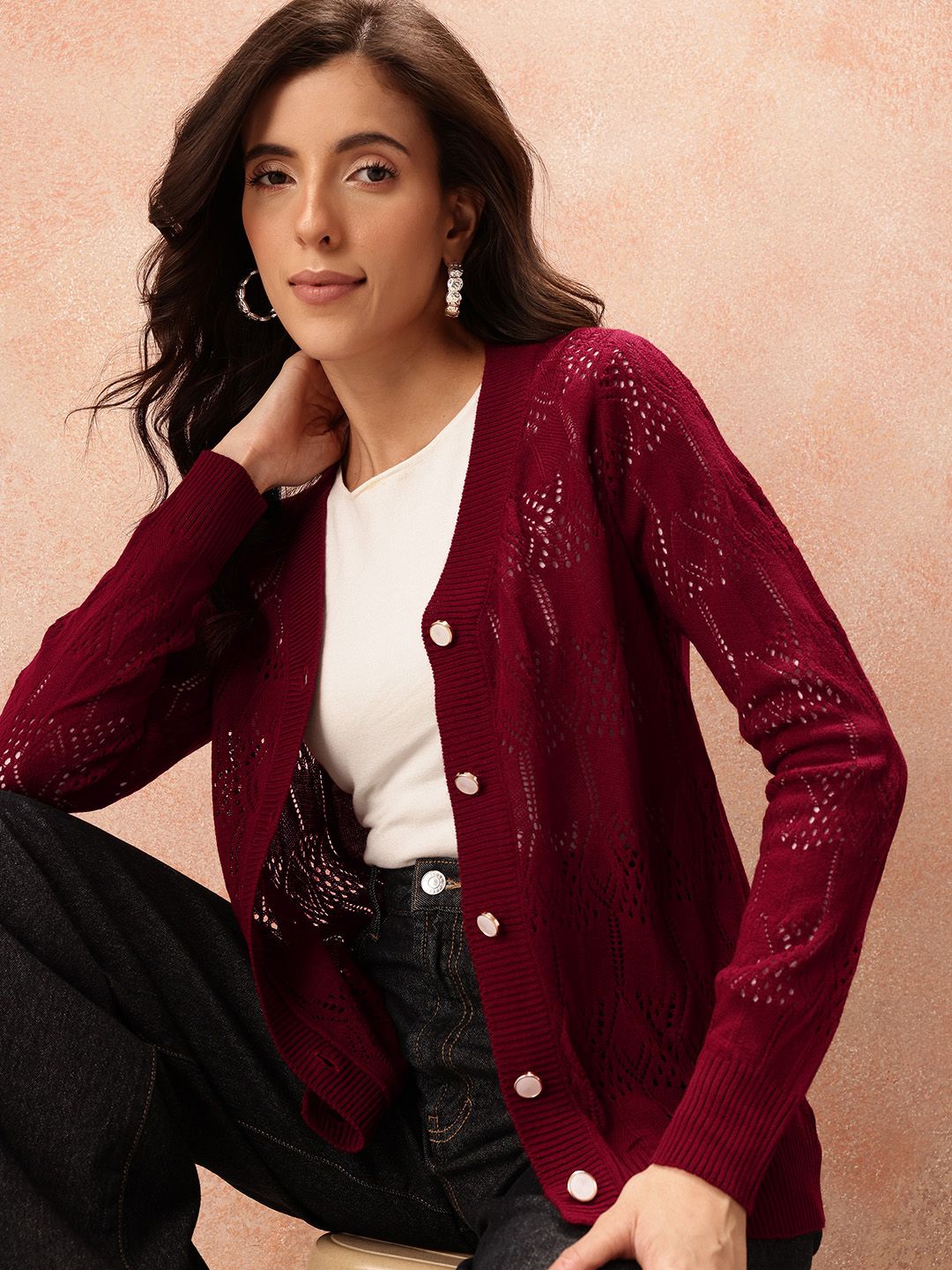 all about you Open-Knit Cardigan-picture-36