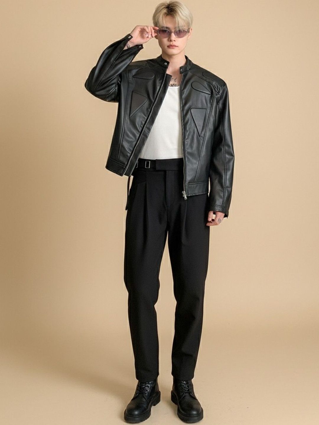 Mast & Harbour Men Biker Jacket-picture-27