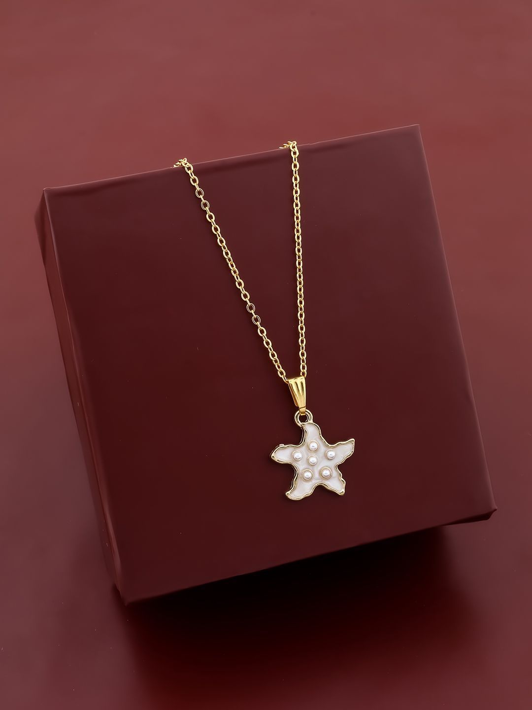 SZN Women Gold-Plated Handcrafted Necklace-picture-25
