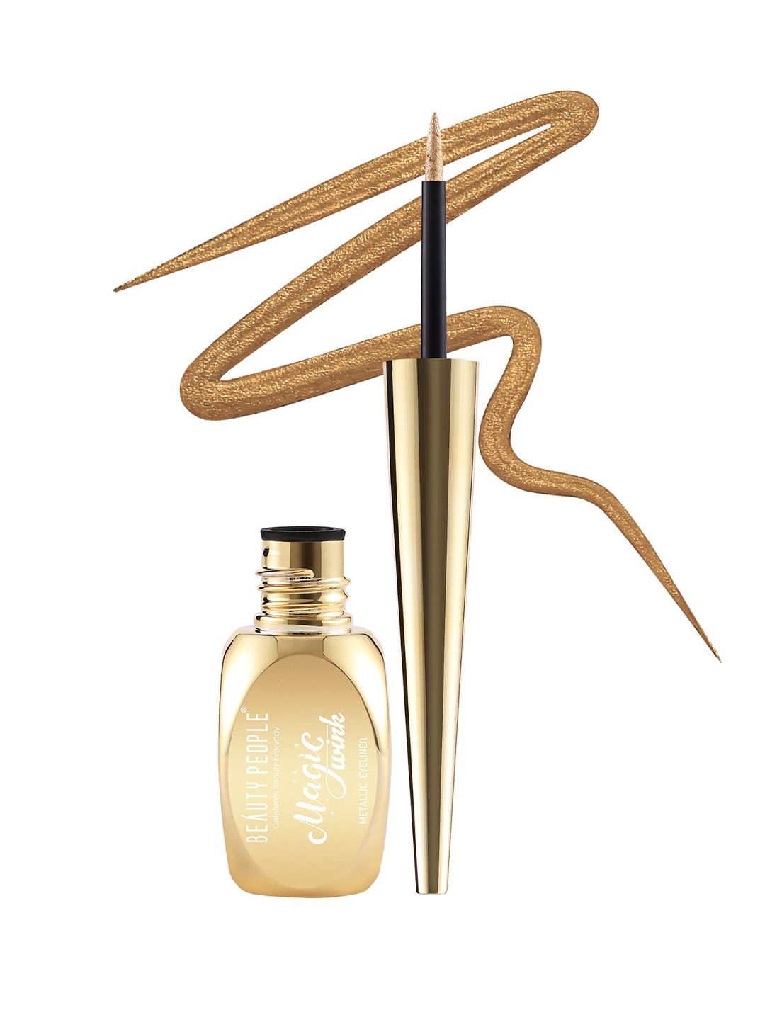 Beauty People Magic Wink Liquid Eyeliner - 7 ml - Gold-image-36