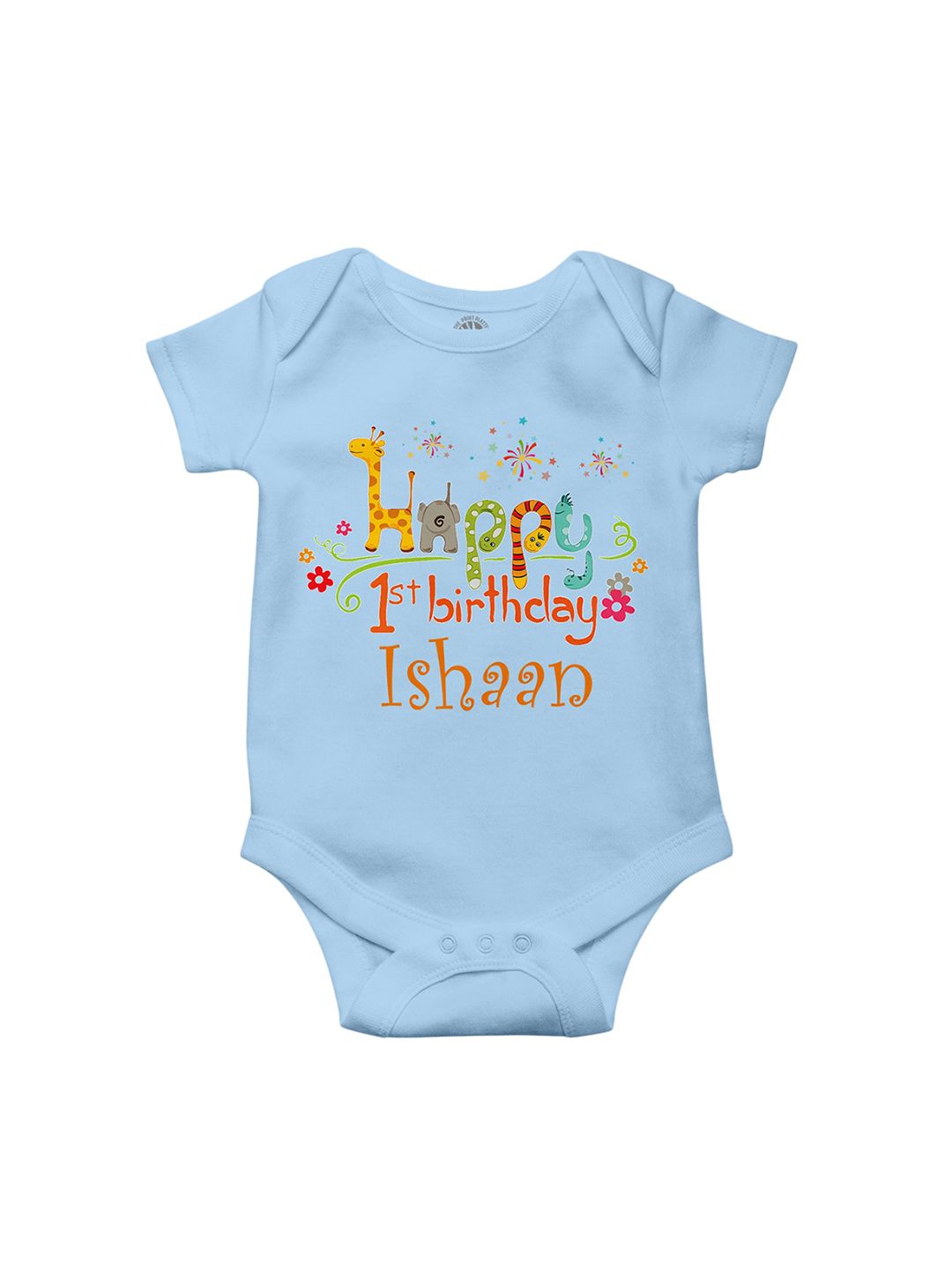 THE PRINT PLATTER Infants Cotton Printed Ultra Bio Wash Bodysuit-picture-27