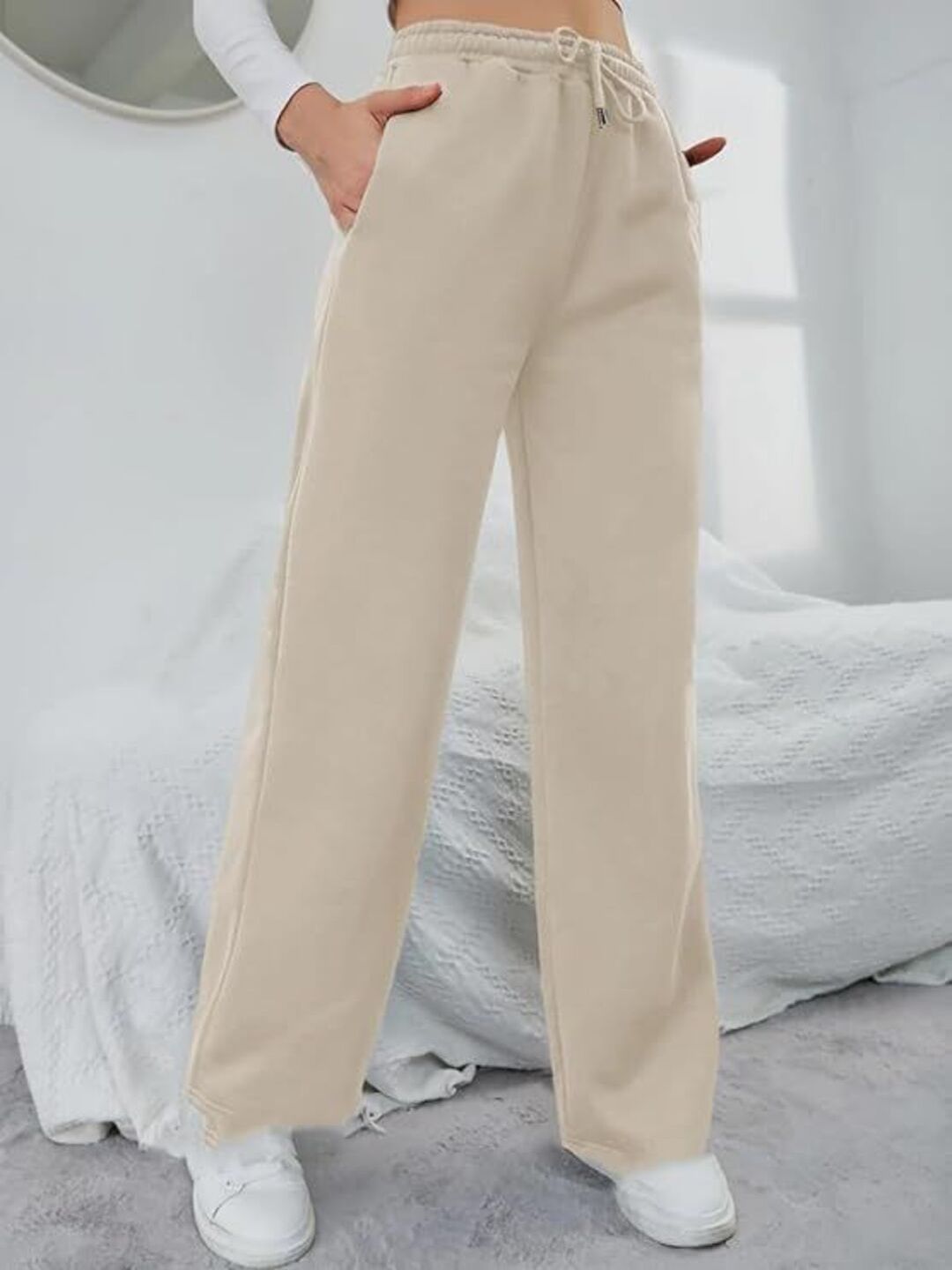 SMVD ENTERPRISES Women Mid-Rise Loose Fit Trousers-picture-32
