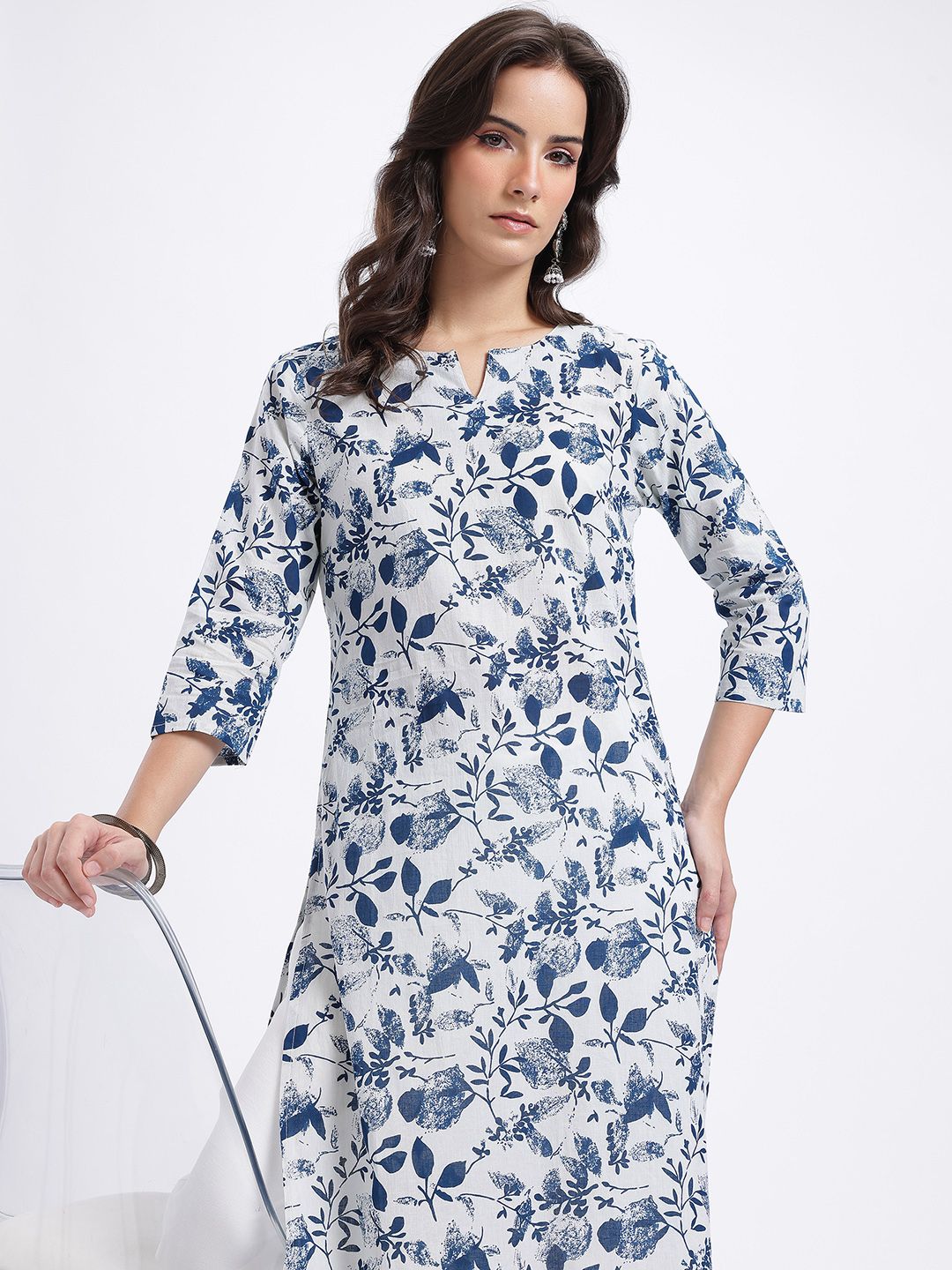 Anouk Rustic Conversational Printed Kurta-image-22