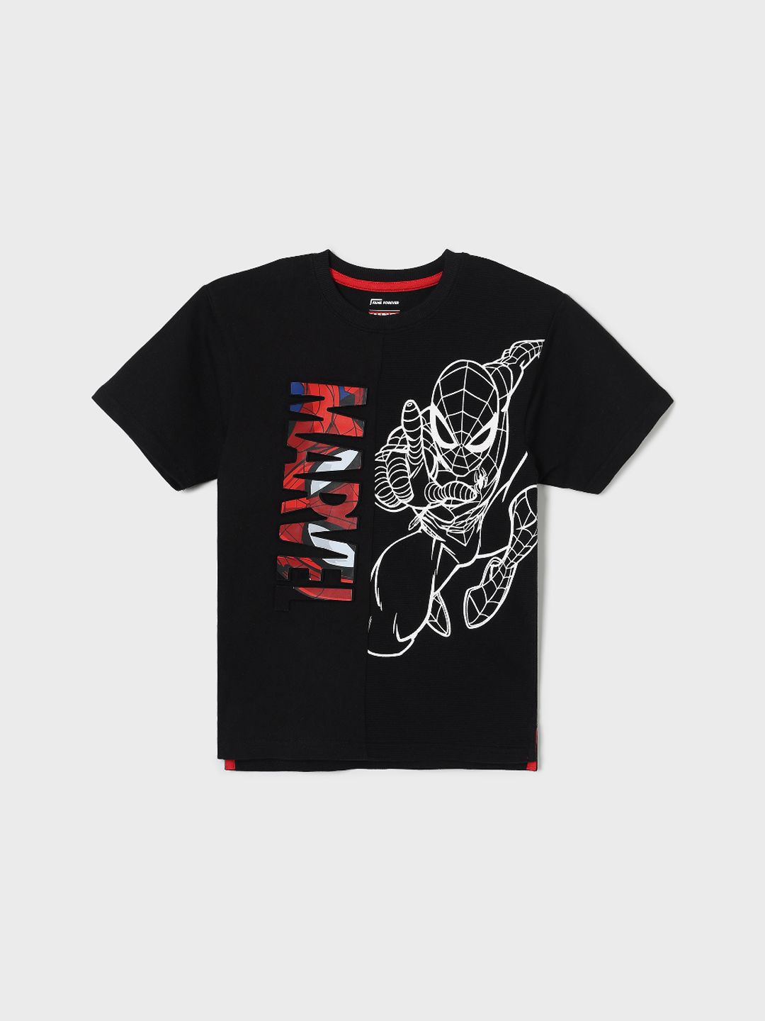 Fame Forever by Lifestyle Boys Black Cotton Tshirts-picture-12