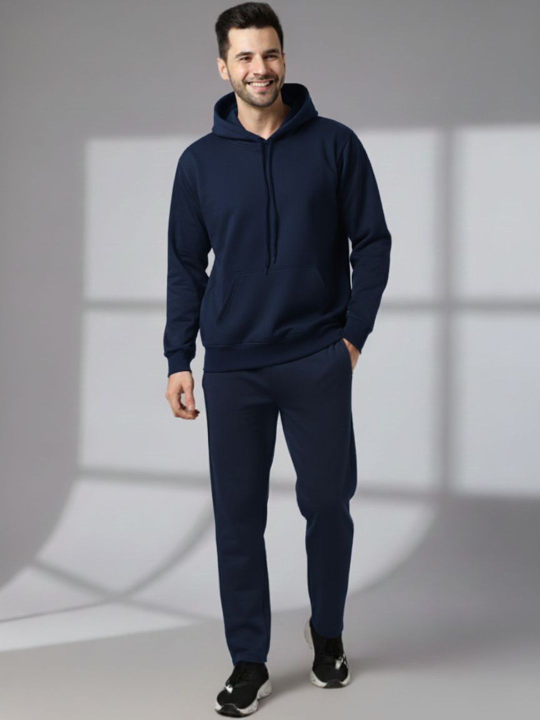 MACK JONNEY Men Hooded Sweatshirt With Trackpant Tracksuits-picture-45