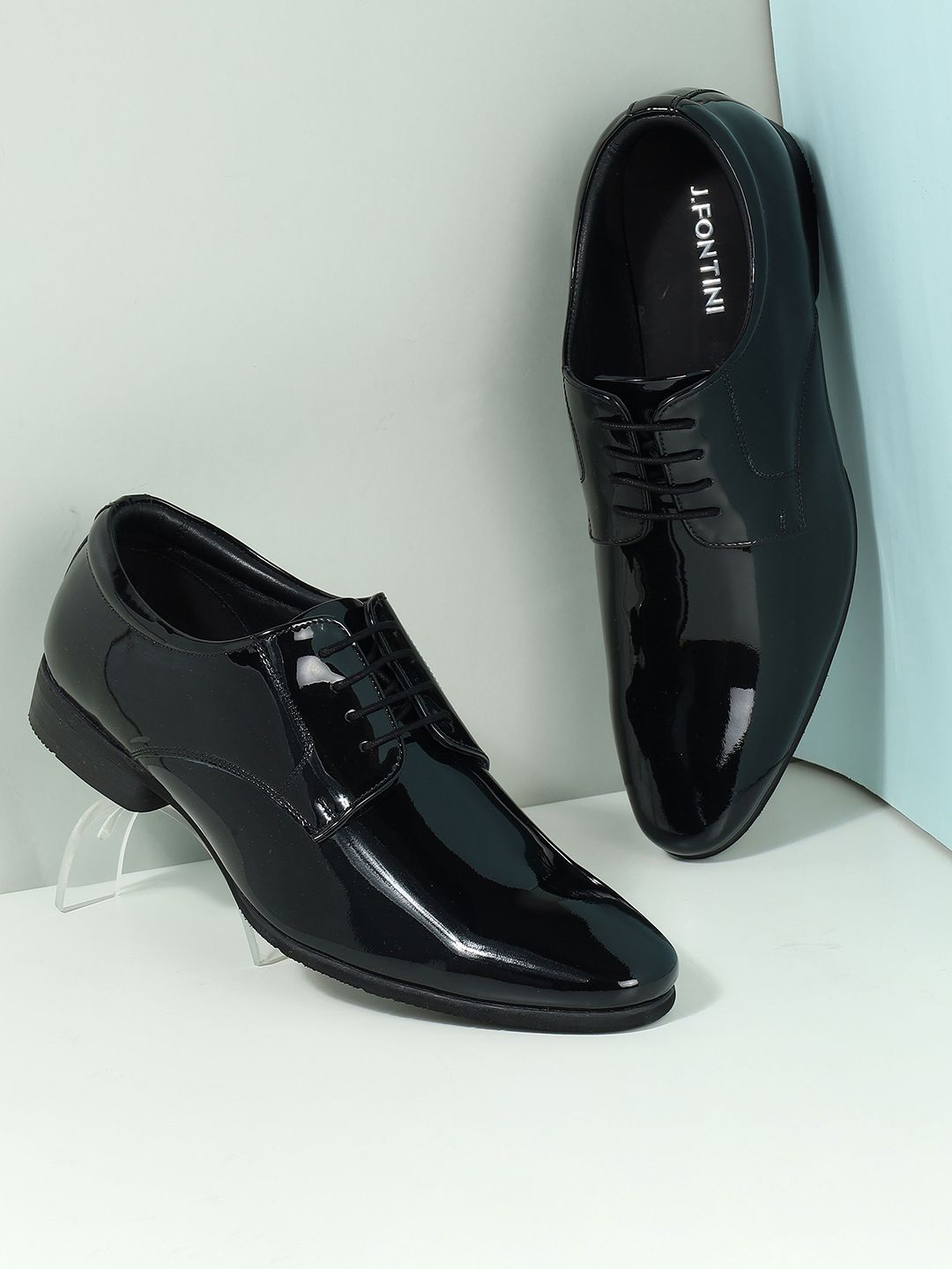 Mochi Men Leather Formal Derbys Shoes-picture-15