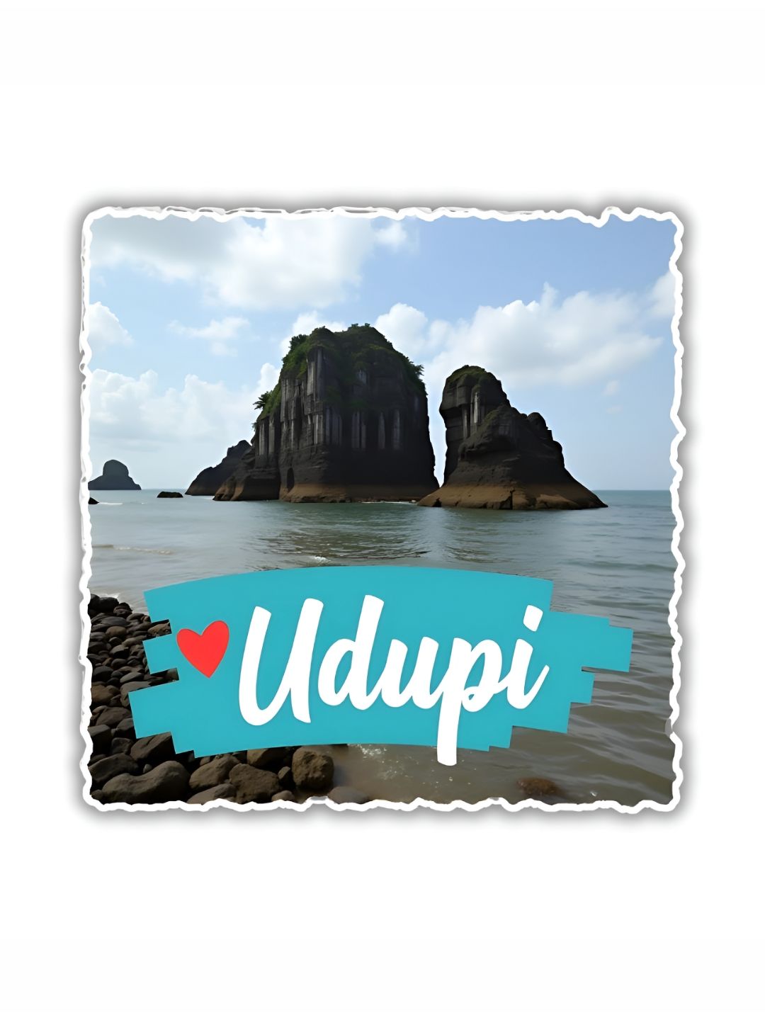 GIFTSHALA Blue & Green Udupi Printed Decorative Magnet-picture-40
