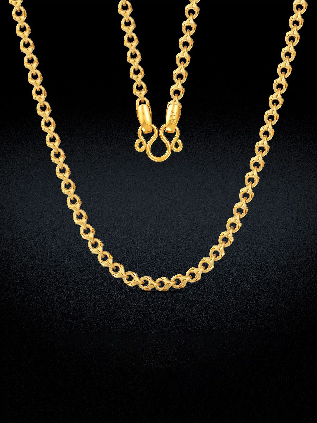 Joyalukkas 18KT Grandiose Yellow Gold Chain-10.252gm-image-3