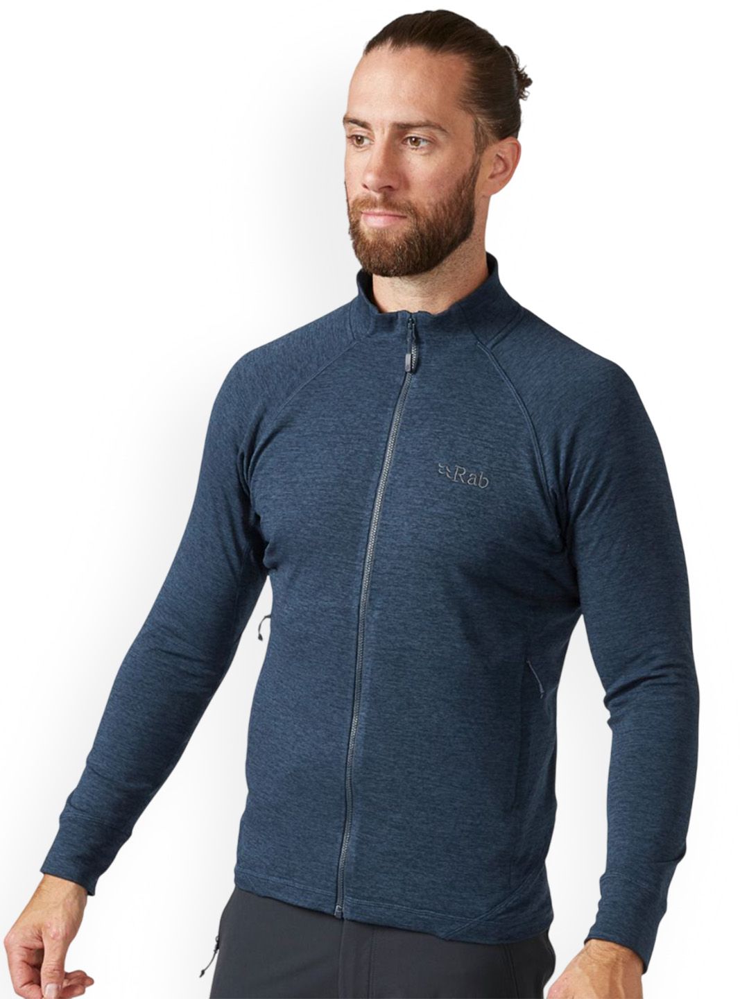 Rab Men Lightweight Outdoor Sporty Jacket with Patchwork-picture-22