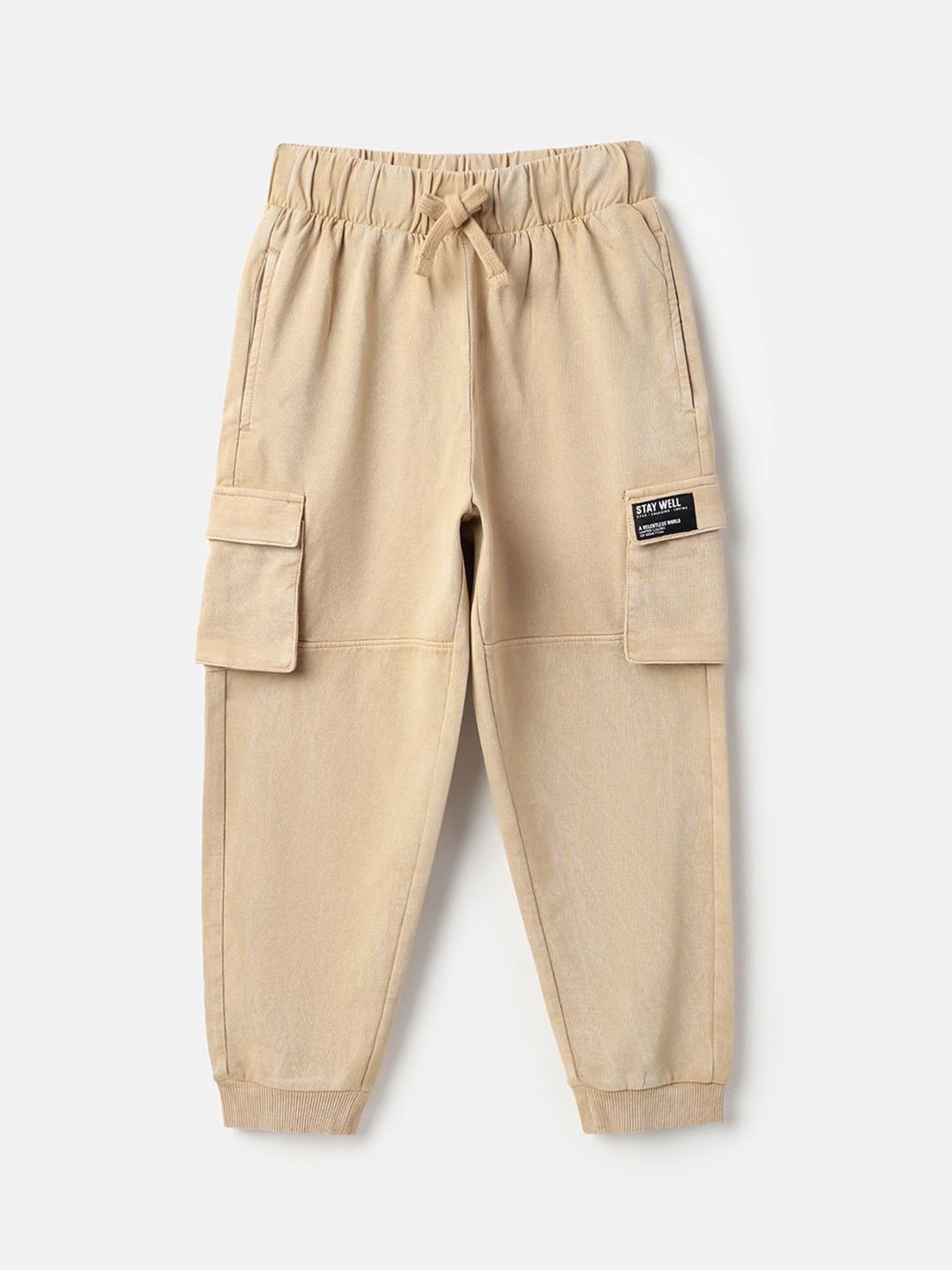 United Colors of Benetton Boys Mid-Rise Cargo Joggers-picture-27